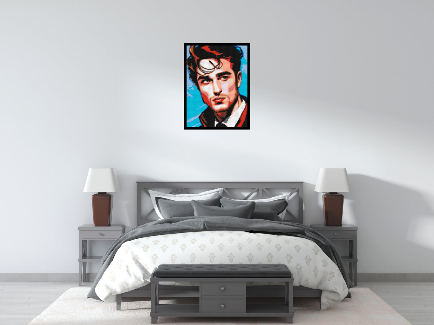 Robert Pattinson - Brick Art Mosaic Kit 3x4 large