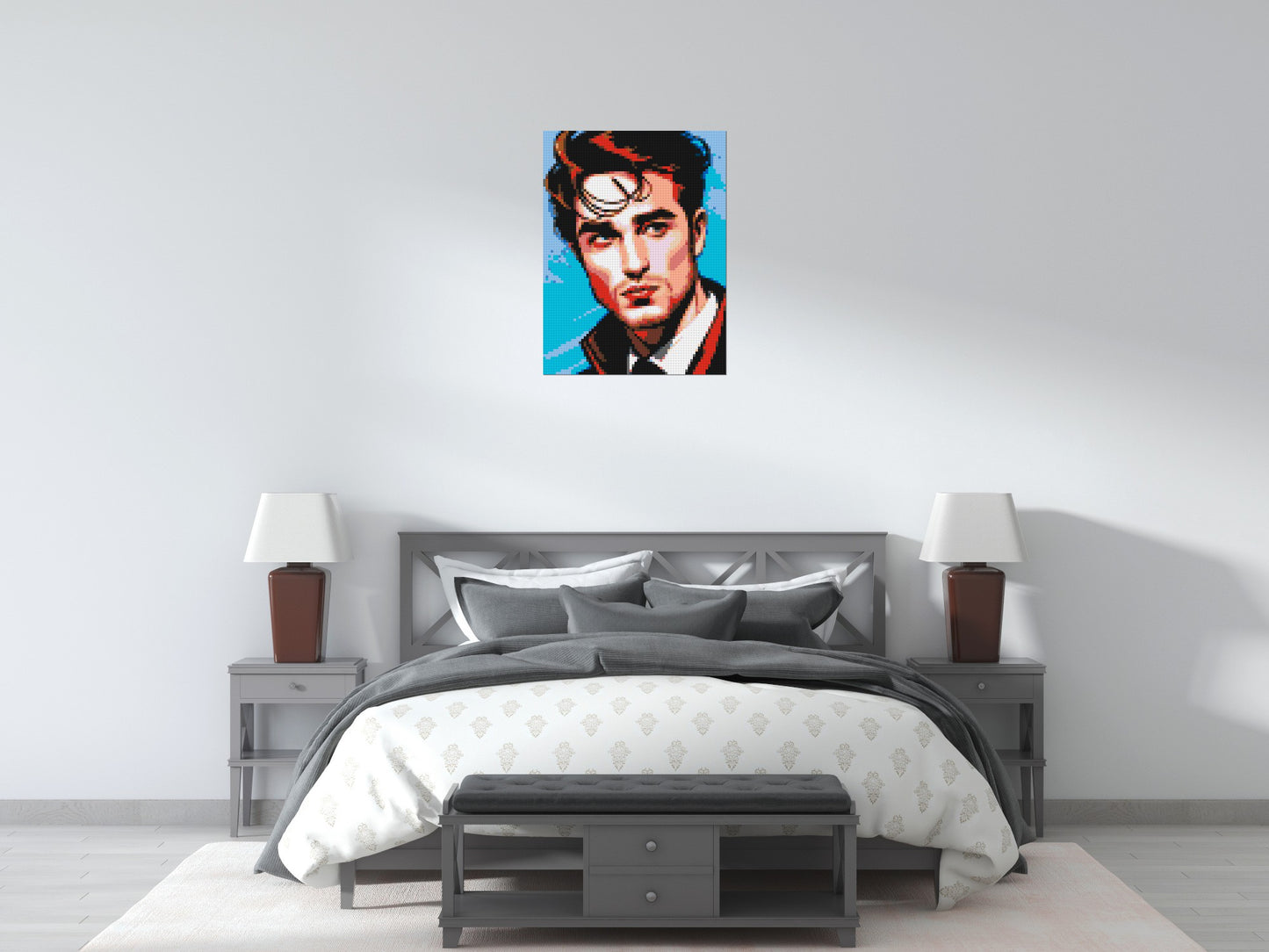 Robert Pattinson - Brick Art Mosaic Kit 3x4 large