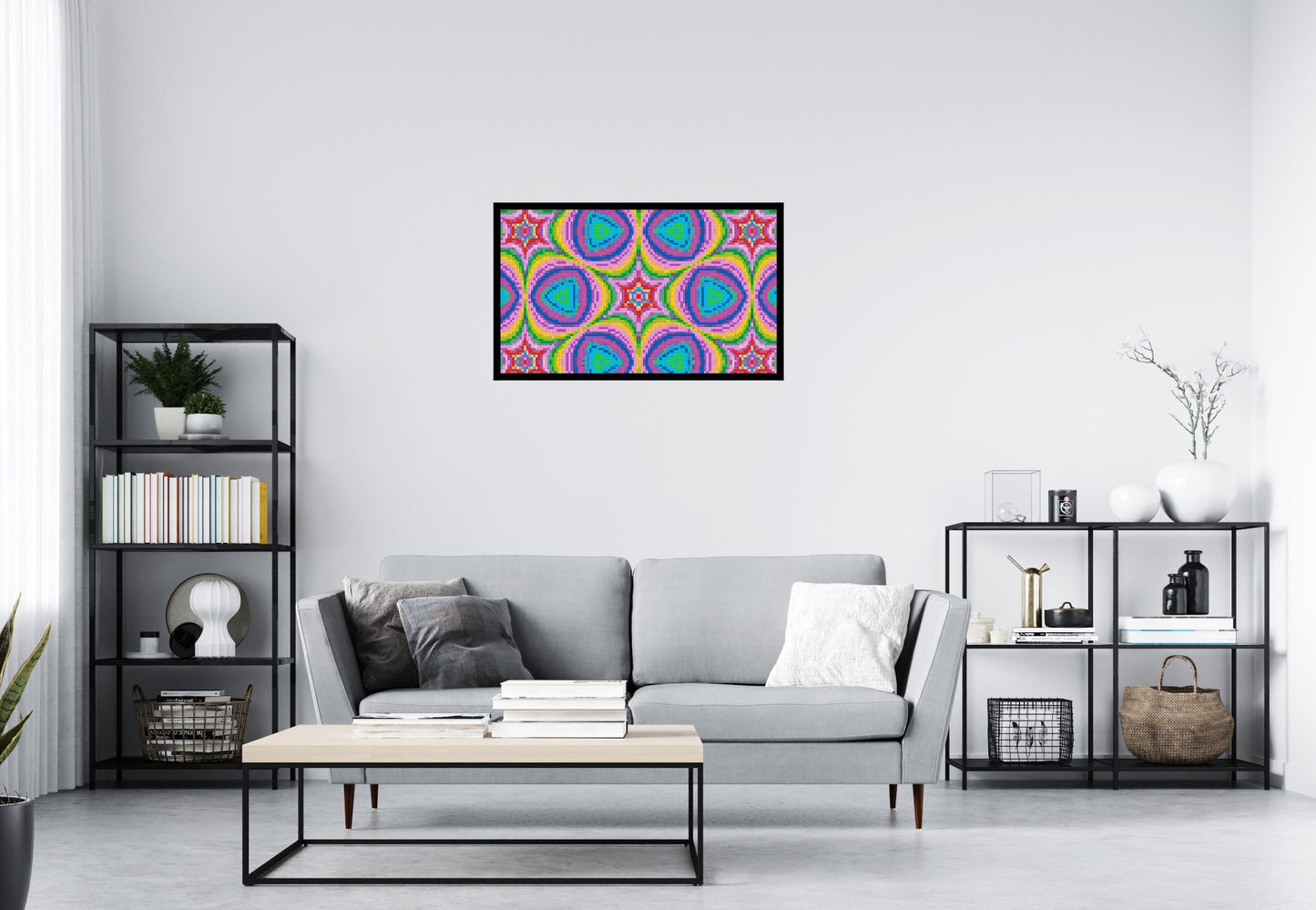 Abstract Pattern #2 - Brick Art Mosaic Kit 5x3 large