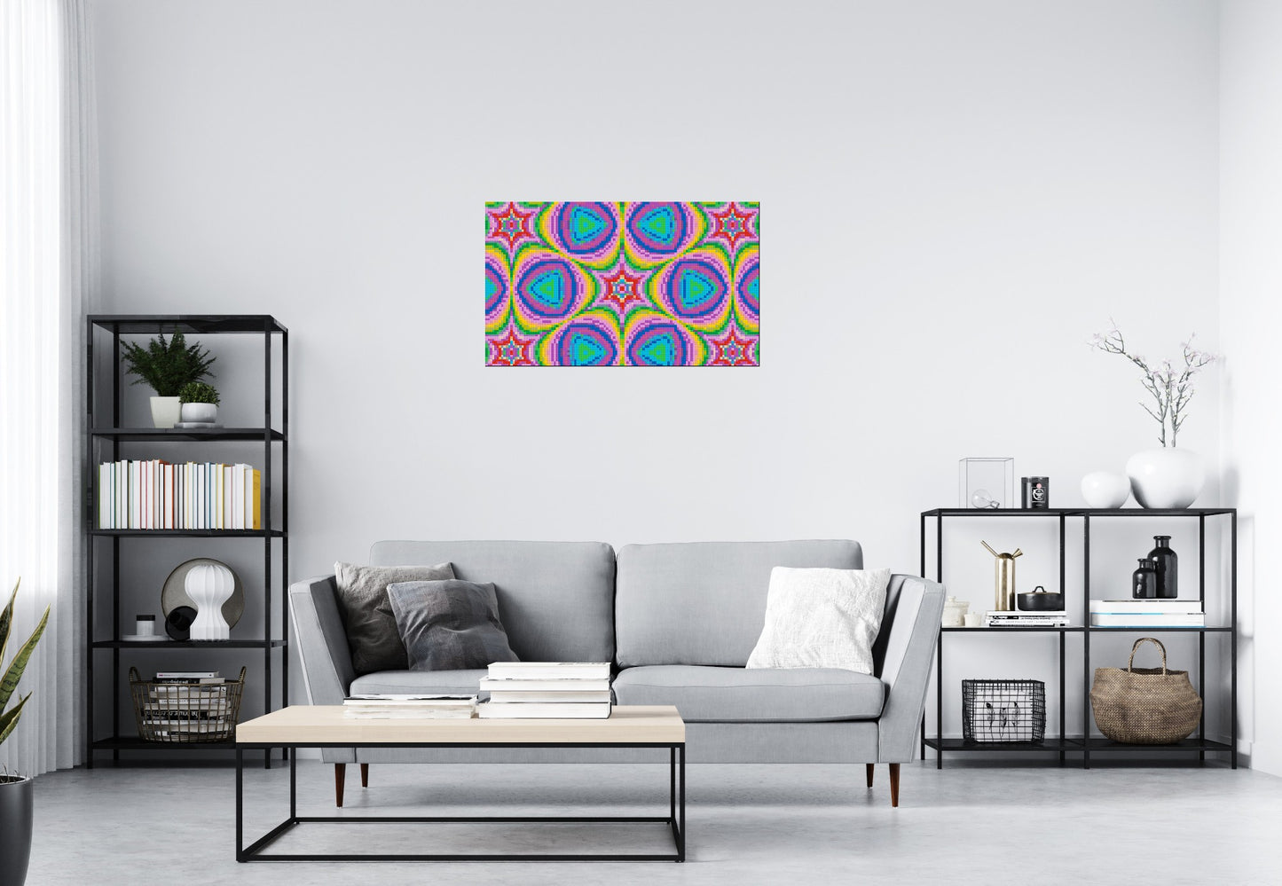 Abstract Pattern #2 - Brick Art Mosaic Kit 5x3 large