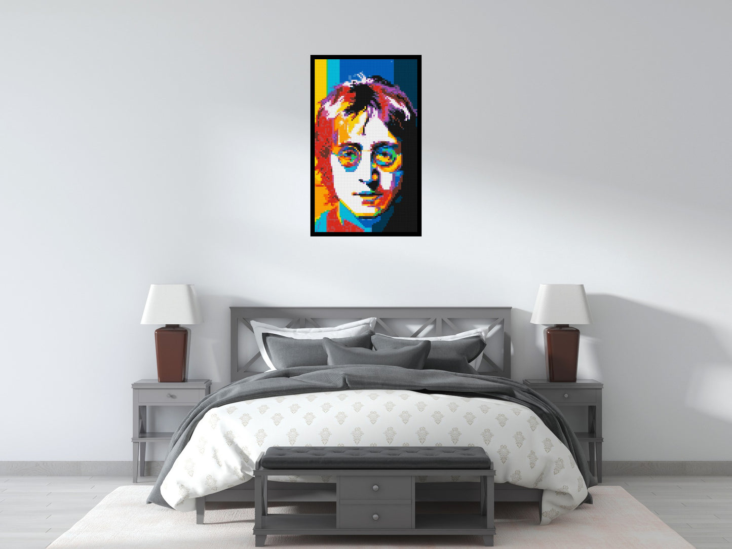 John Lennon - Brick Art Mosaic Kit 3x5 large