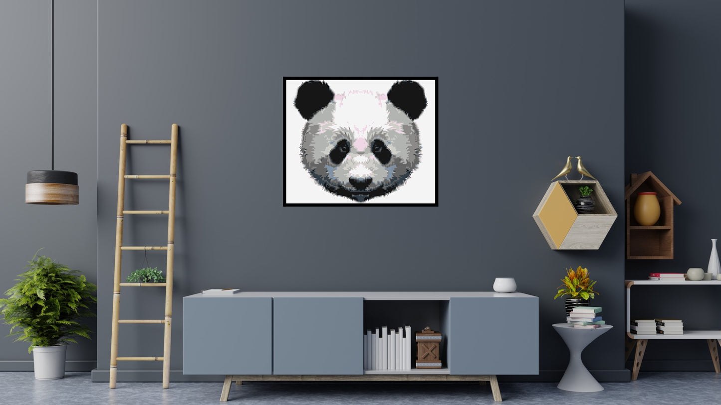 Panda - Brick Art Mosaic Kit 6x5 large