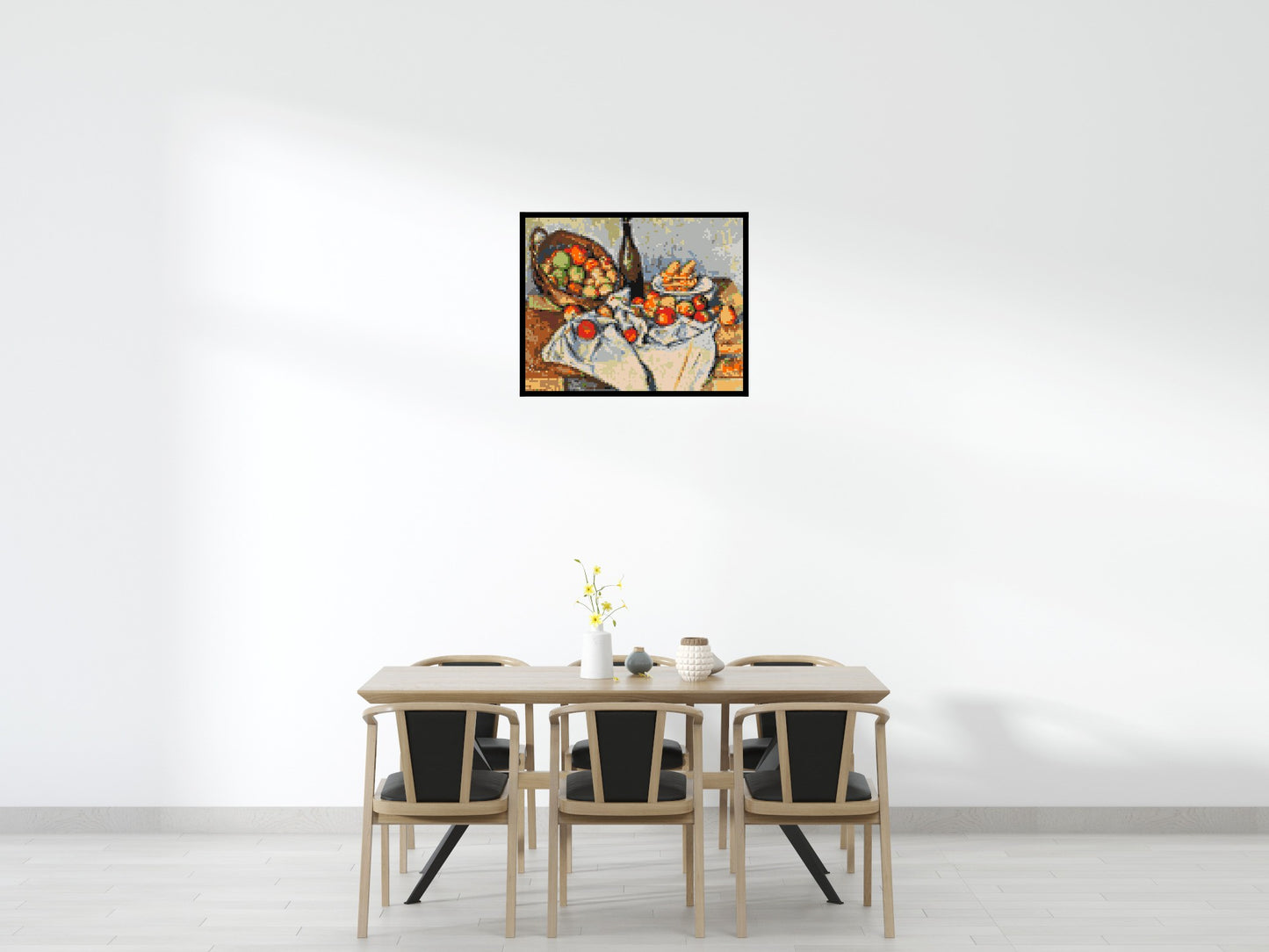 Basket of Apples by Paul Cézanne - Brick Art Mosaic Kit 5x4 large