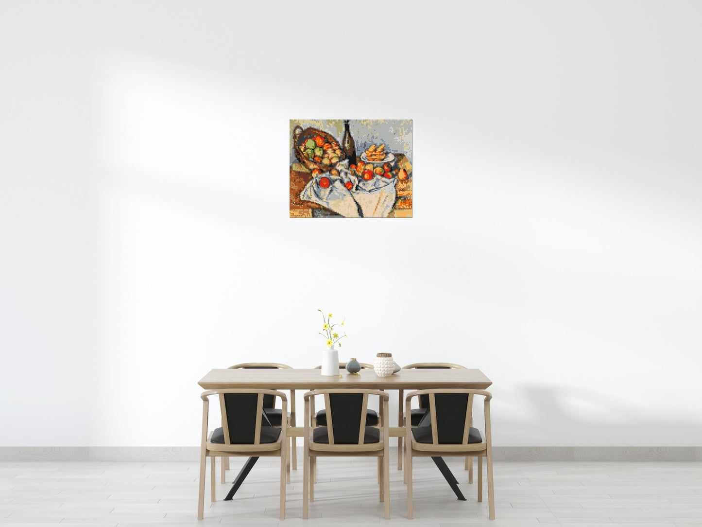 Basket of Apples by Paul Cézanne - Brick Art Mosaic Kit 5x4 large