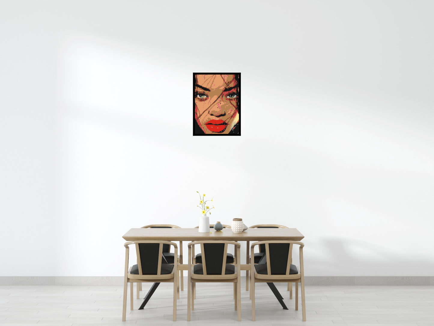 Rihanna - Brick Art Mosaic Kit 3x4 large