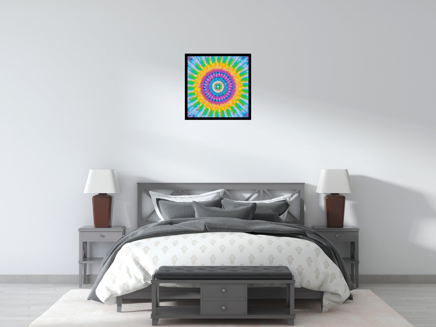 Abstract Pattern #4 - Brick Art Mosaic Kit 3x3 large