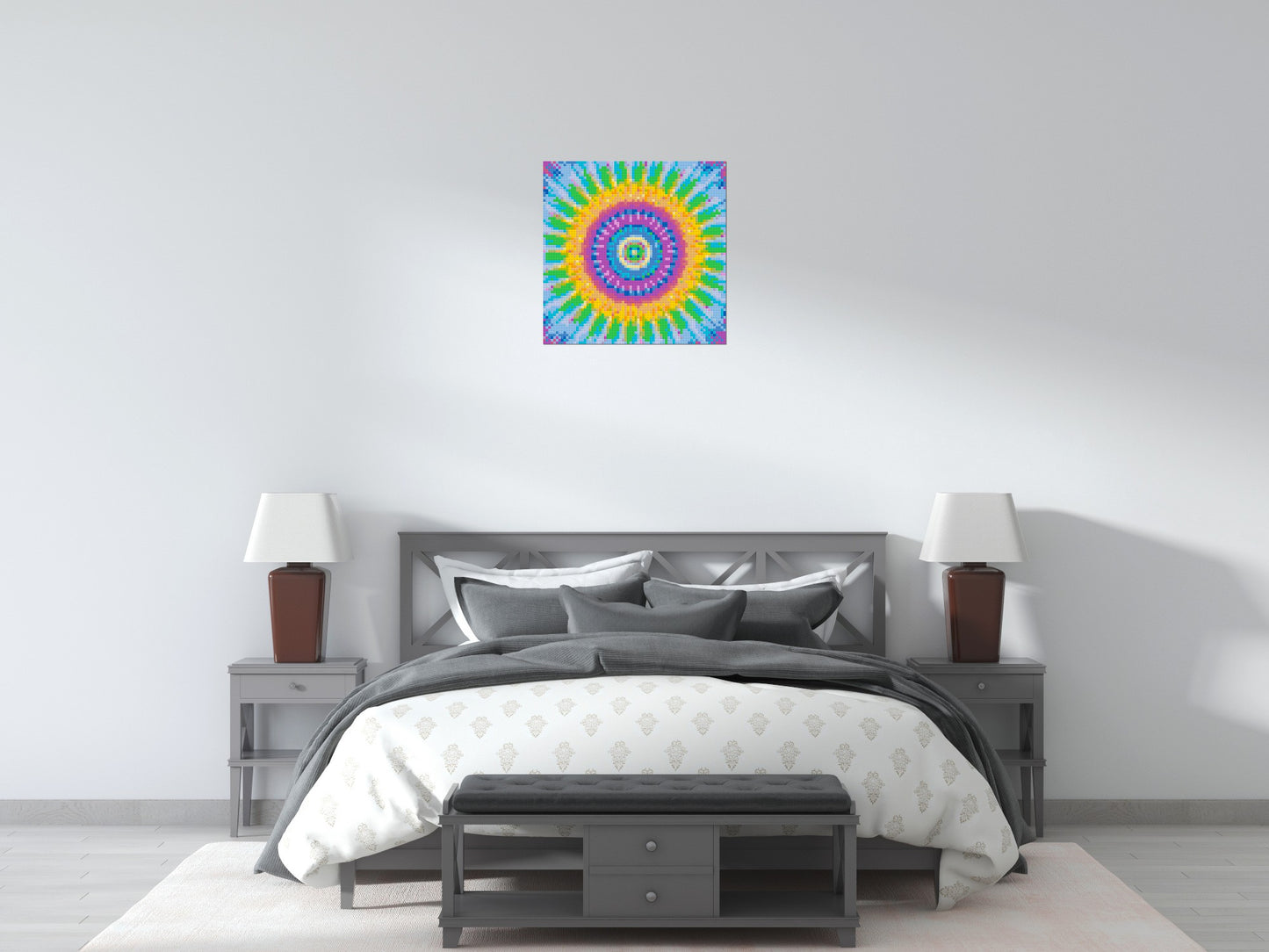 Abstract Pattern #4 - Brick Art Mosaic Kit 3x3 large