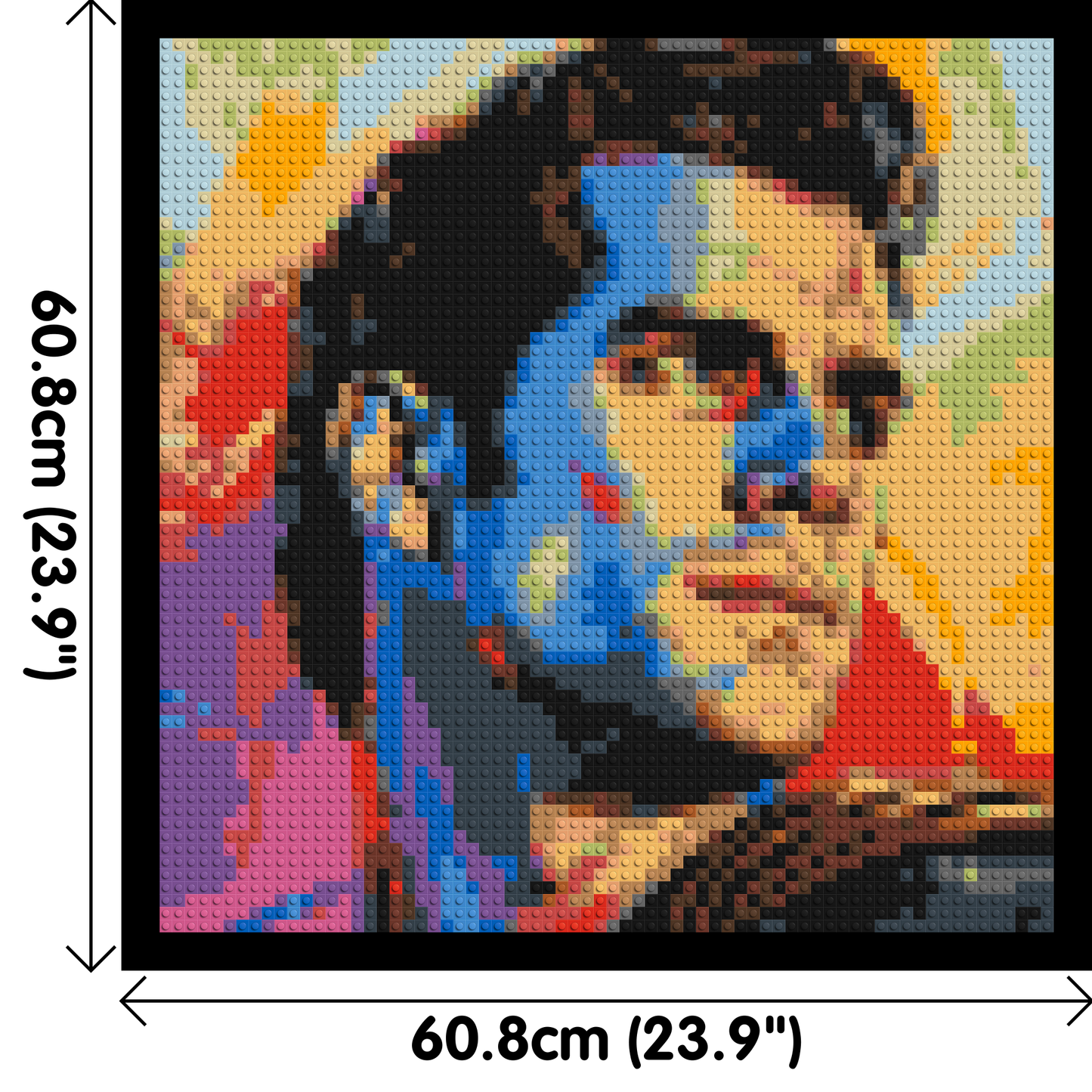Henry Cavill - Brick Art Mosaic Kit 3x3 large