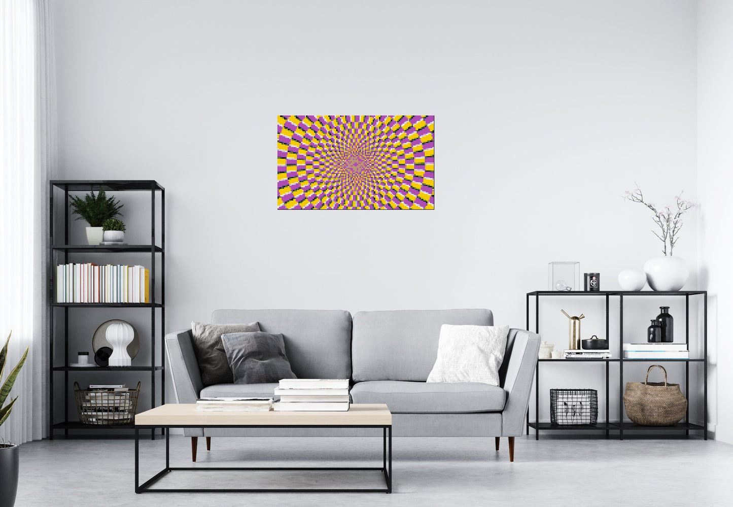 Abstract Pattern #5 - Brick Art Mosaic Kit 5x3 large