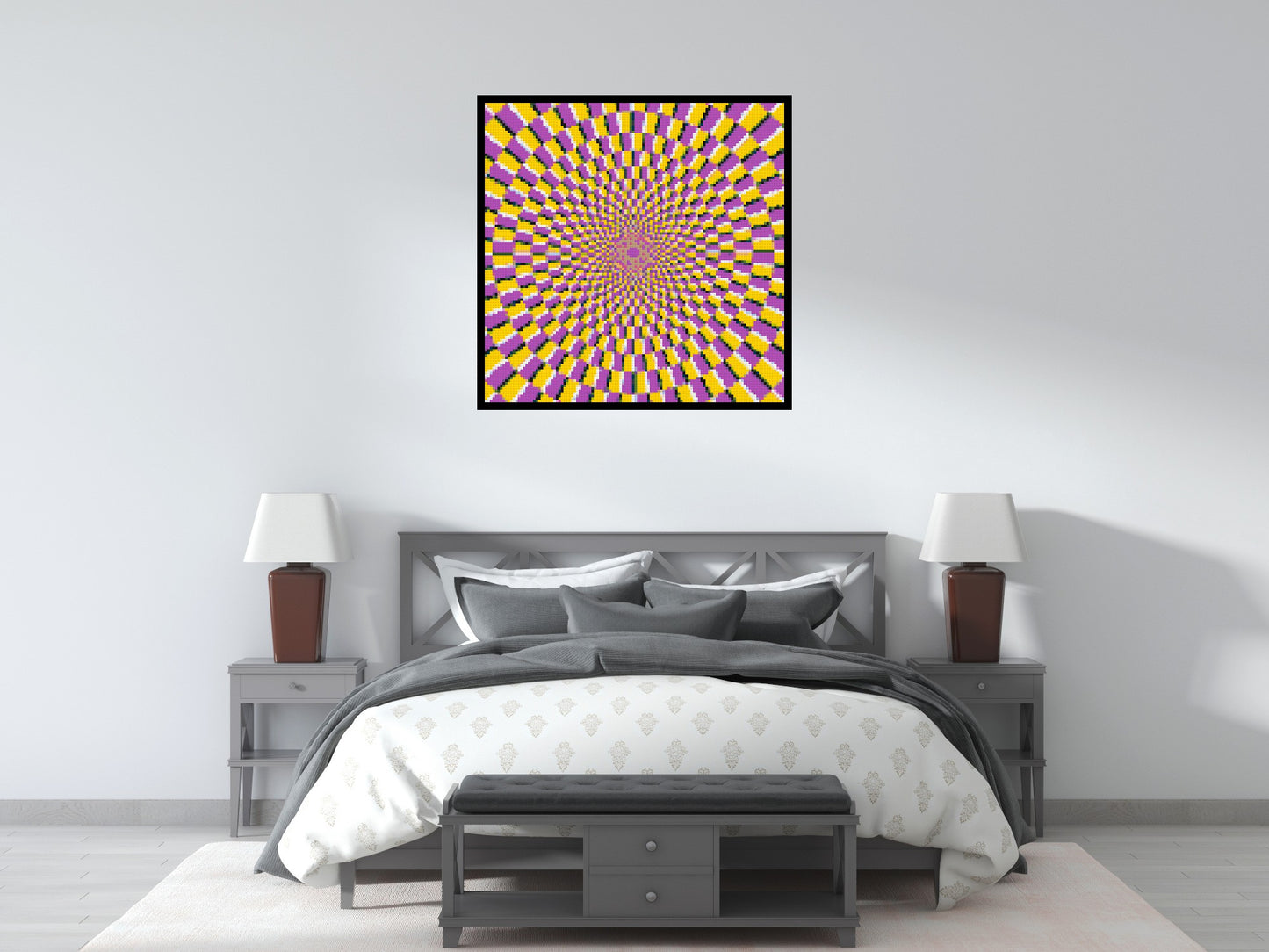 Abstract Pattern #5 - Brick Art Mosaic Kit 5x5 large