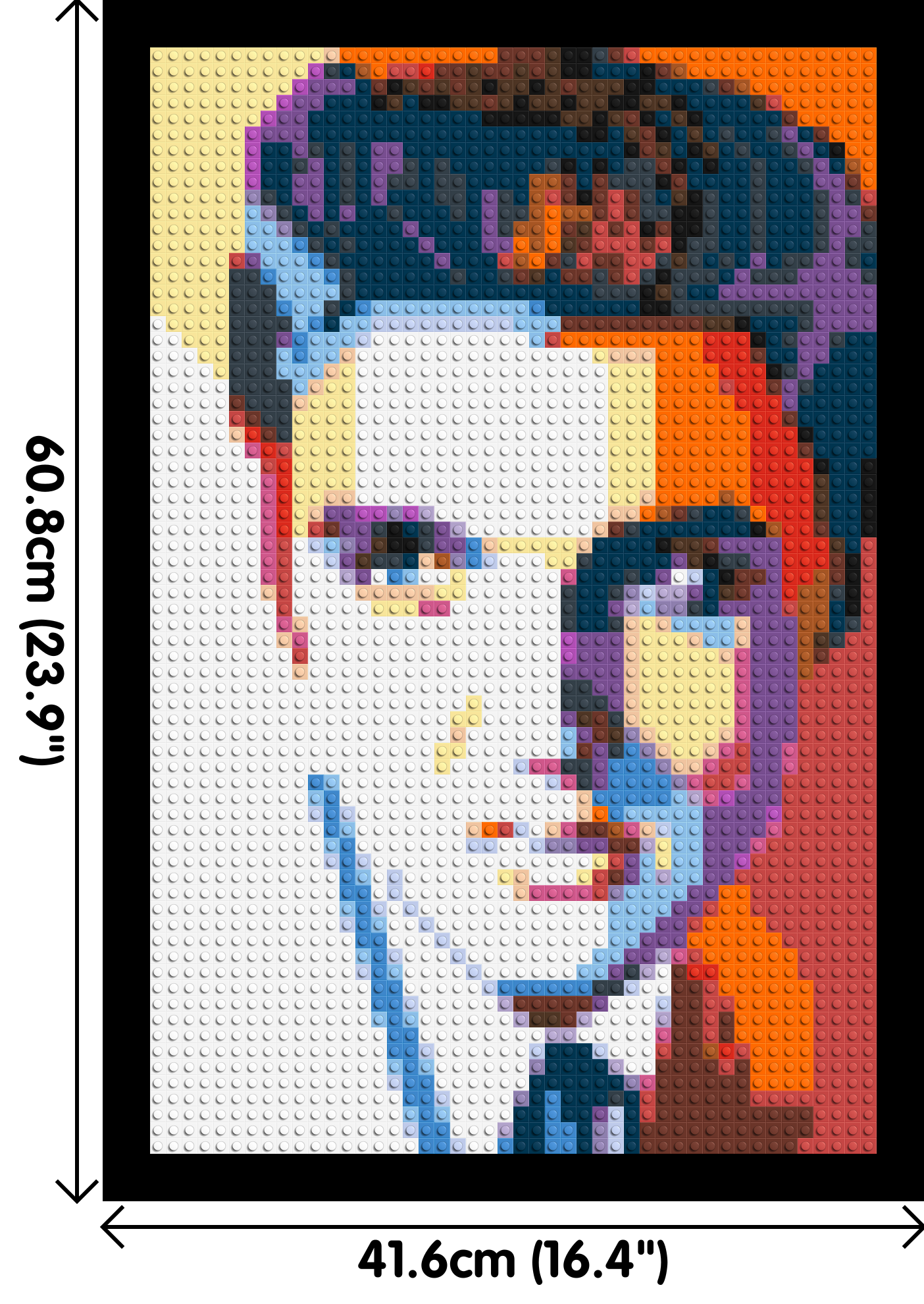 Elvis Presley - Brick Art Mosaic Kit 2x3 large
