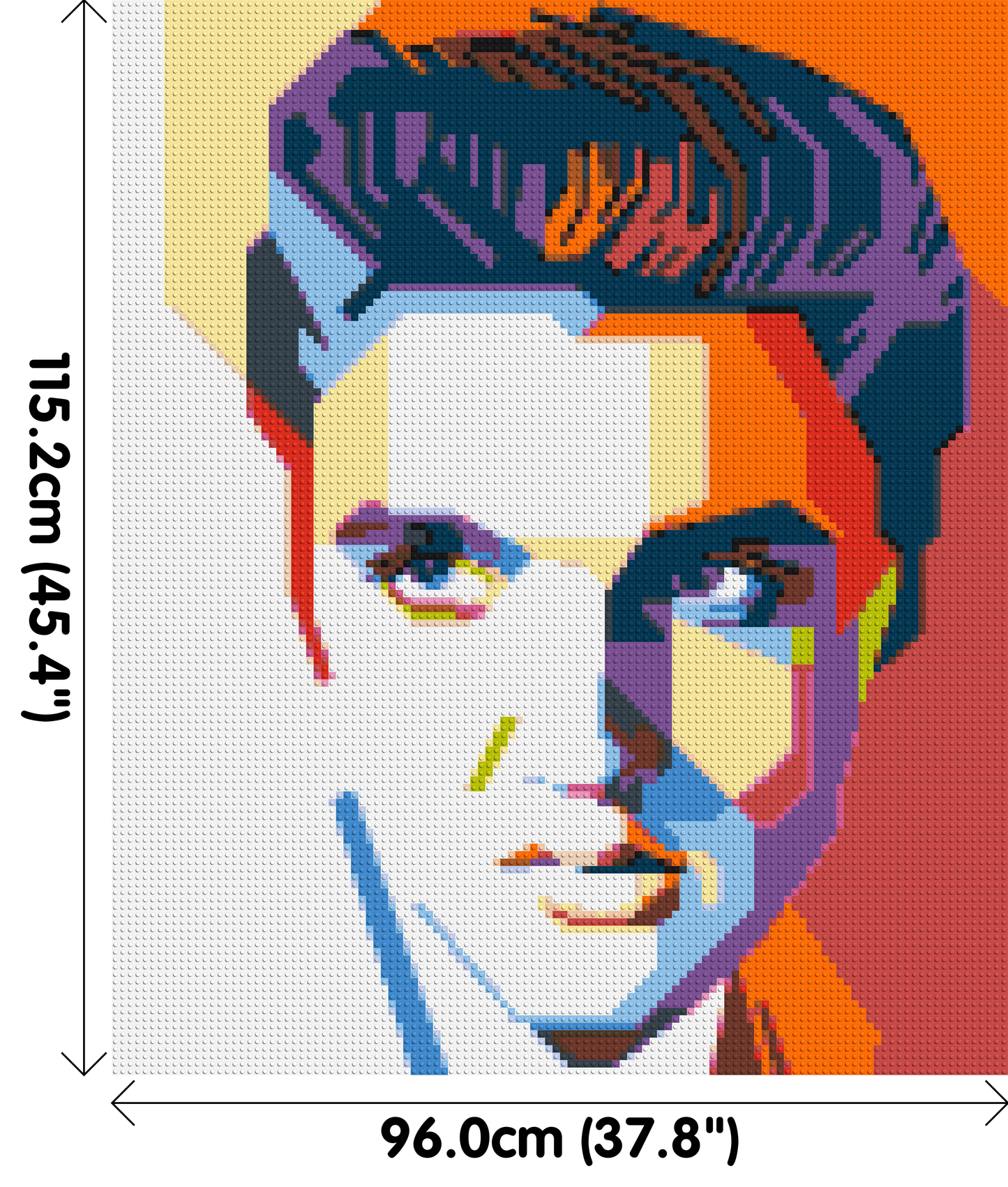 Elvis Presley - Brick Art Mosaic Kit 5x6 large