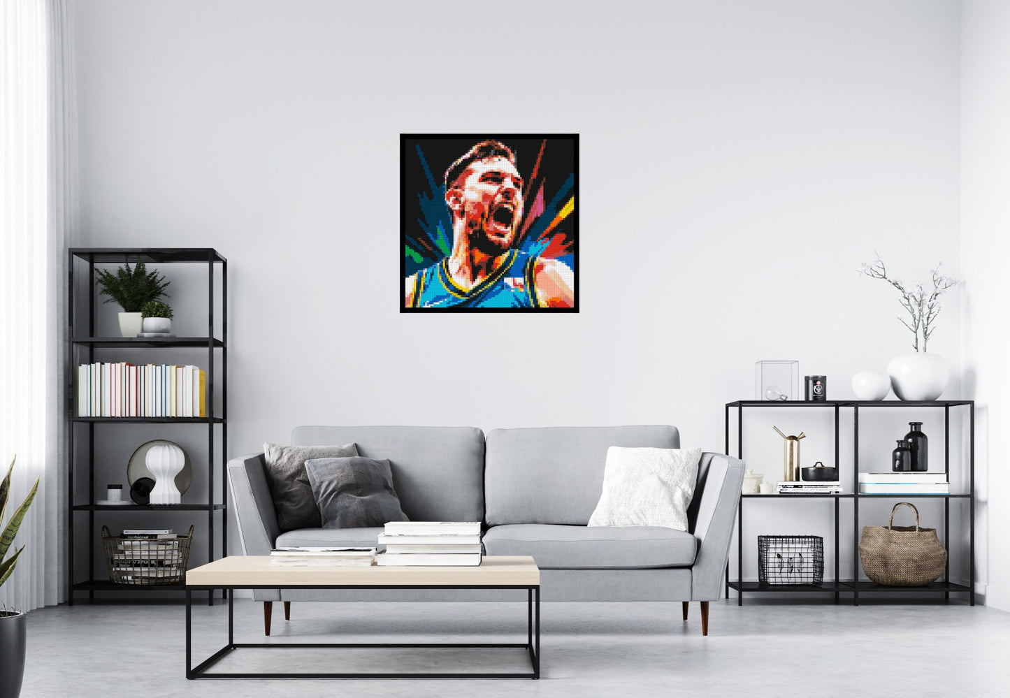 Luka Dončić - Brick Art Mosaic Kit 4x4 large
