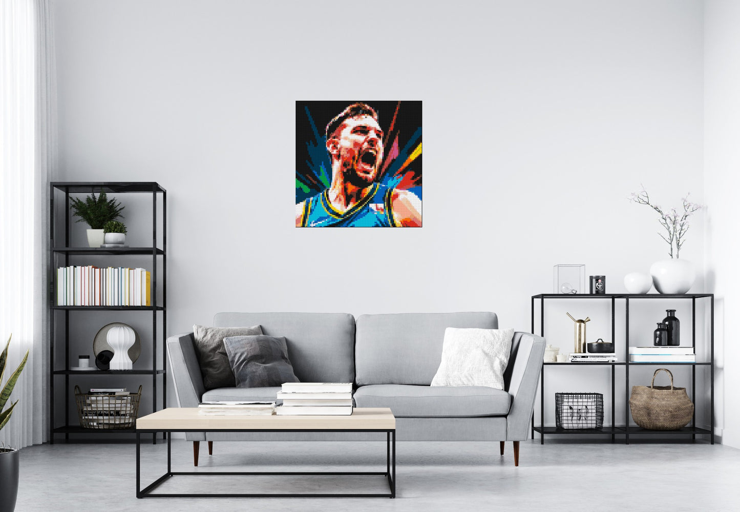 Luka Dončić - Brick Art Mosaic Kit 4x4 large