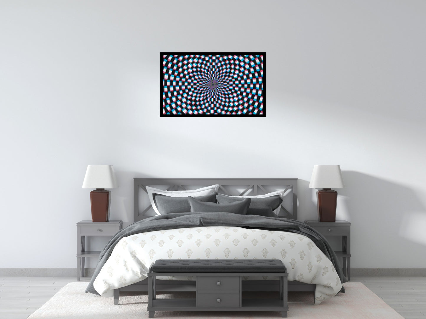 Abstract Pattern #6 - Brick Art Mosaic Kit 5x3 large