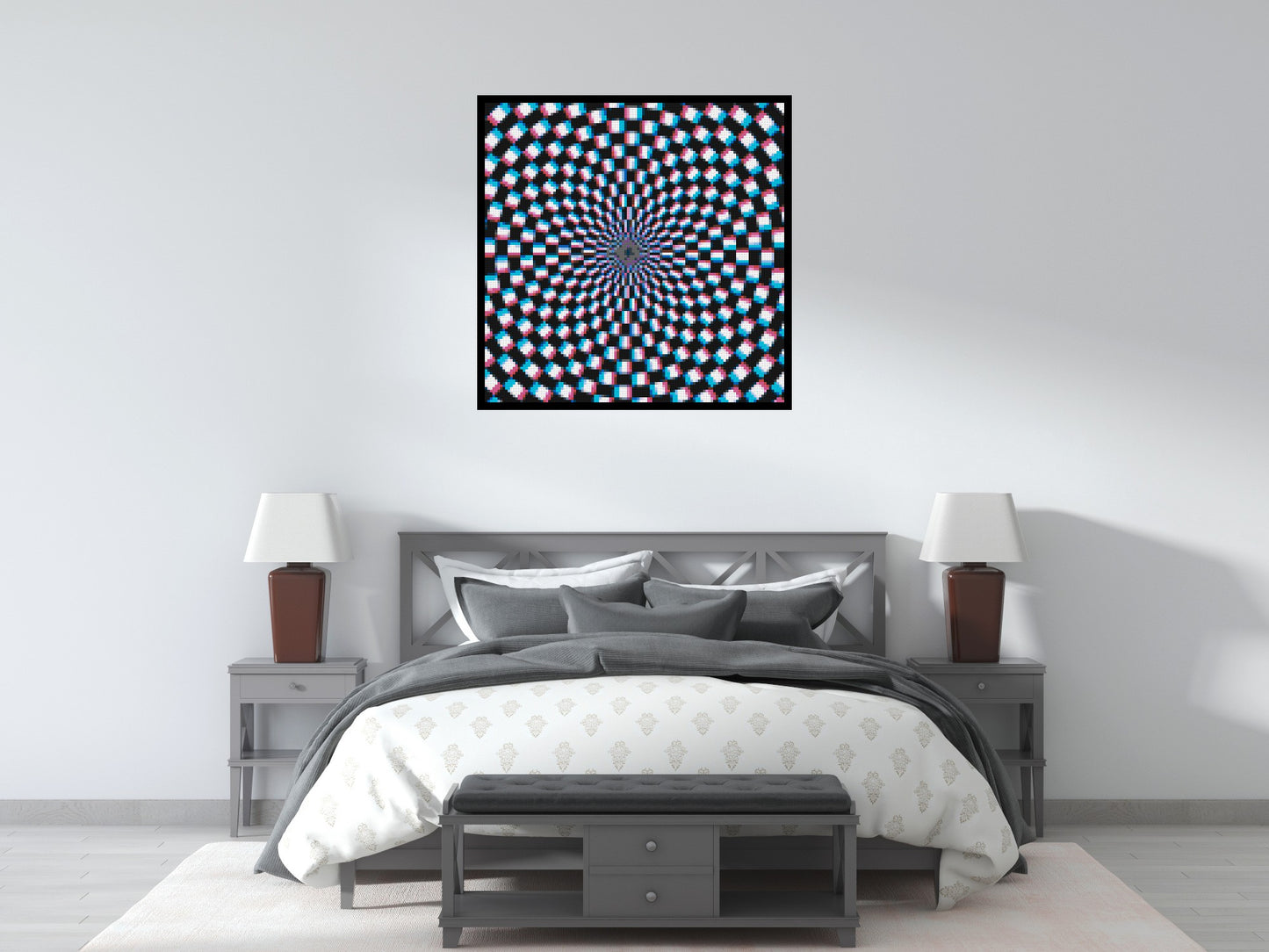 Abstract Pattern #6 - Brick Art Mosaic Kit 5x5 large