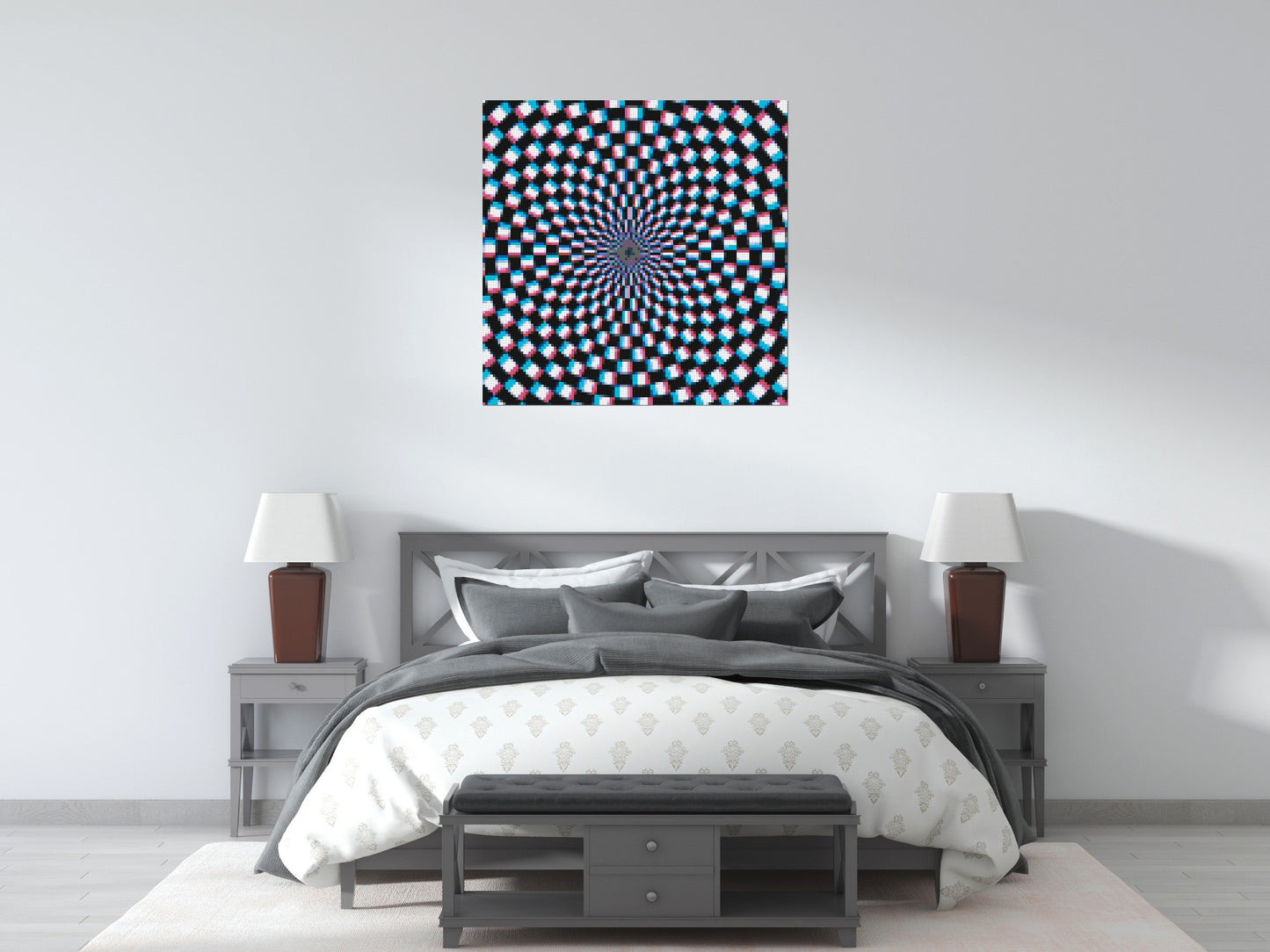 Abstract Pattern #6 - Brick Art Mosaic Kit 5x5 large