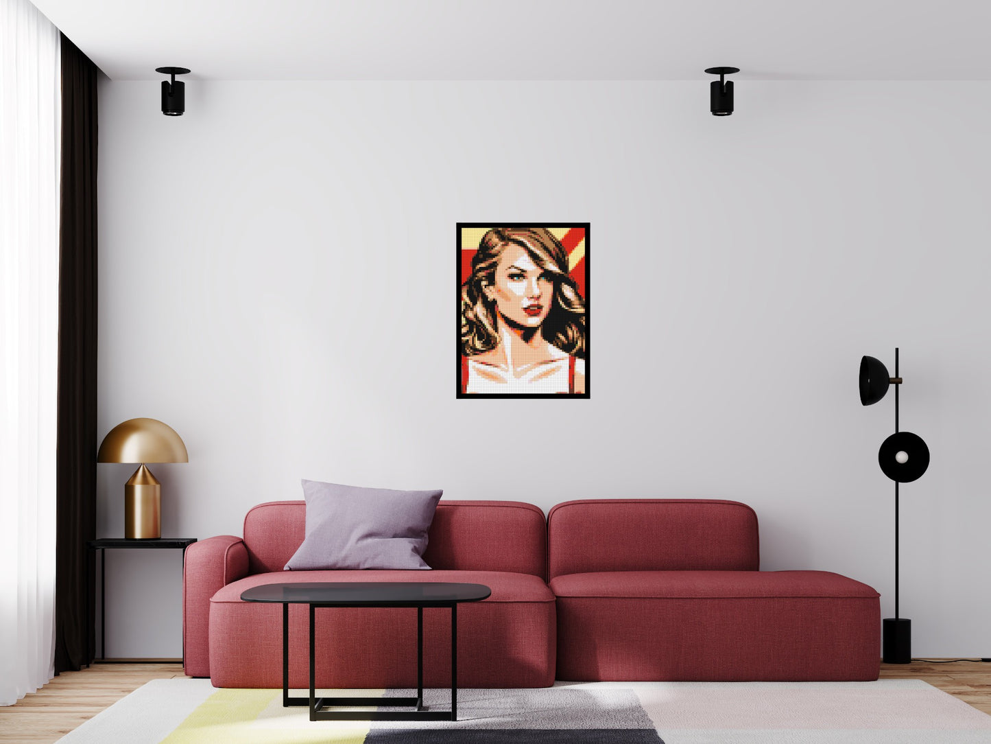 Taylor Swift - Brick Art Mosaic Kit 3x4 large