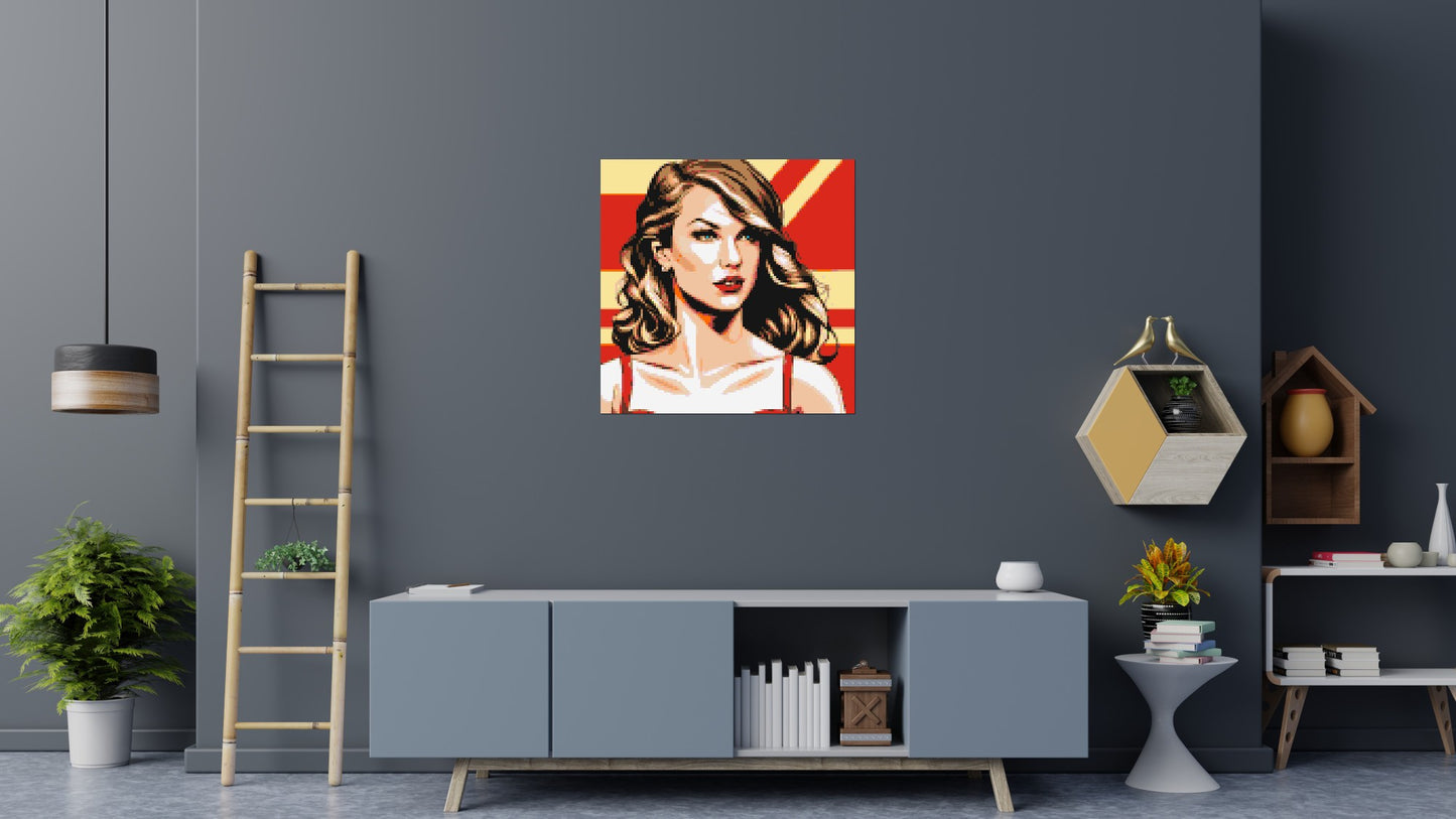 Taylor Swift - Brick Art Mosaic Kit 5x5 large