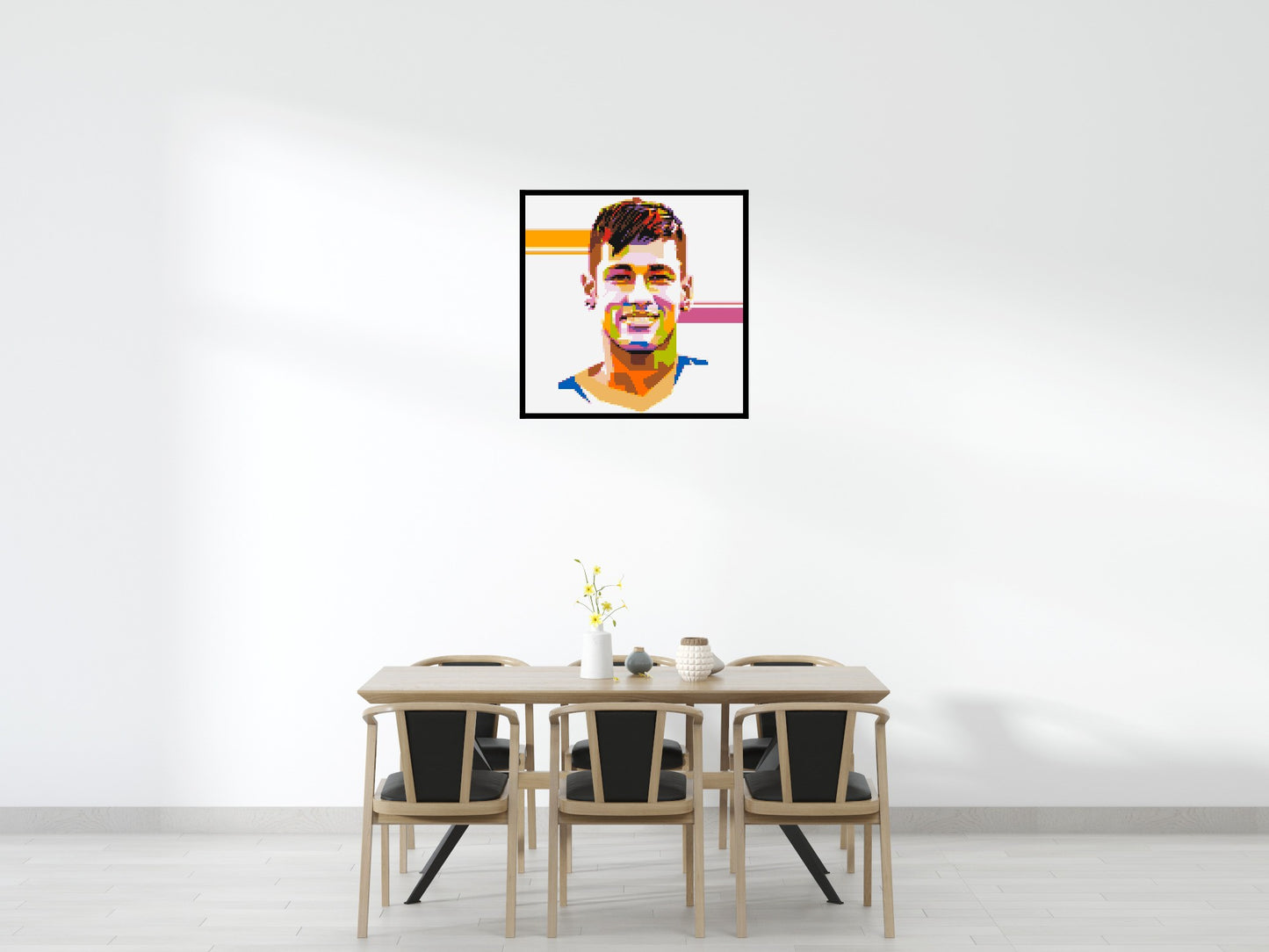 Neymar #2 - Brick Art Mosaic Kit 5x5 large