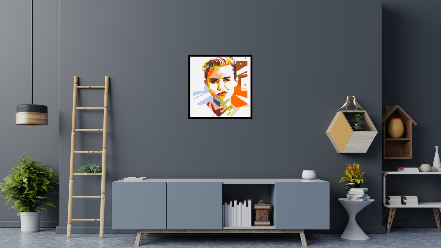 Miley Cyrus - Brick Art Mosaic Kit 4x4 large