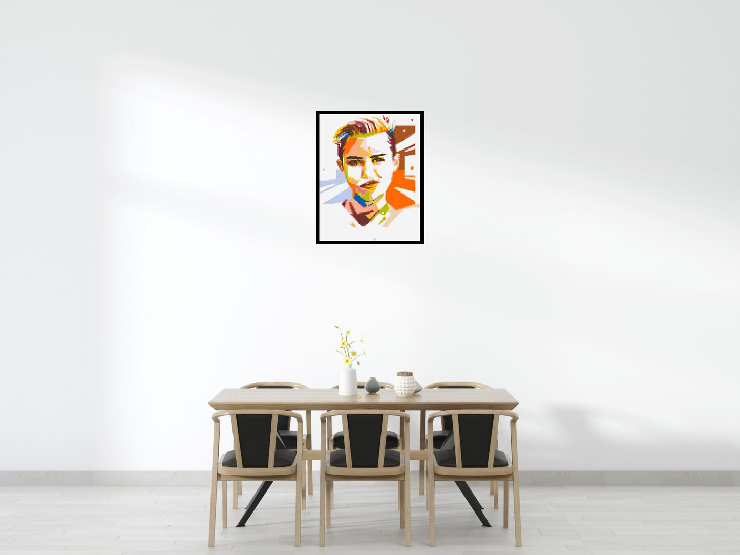 Miley Cyrus - Brick Art Mosaic Kit 4x5 large