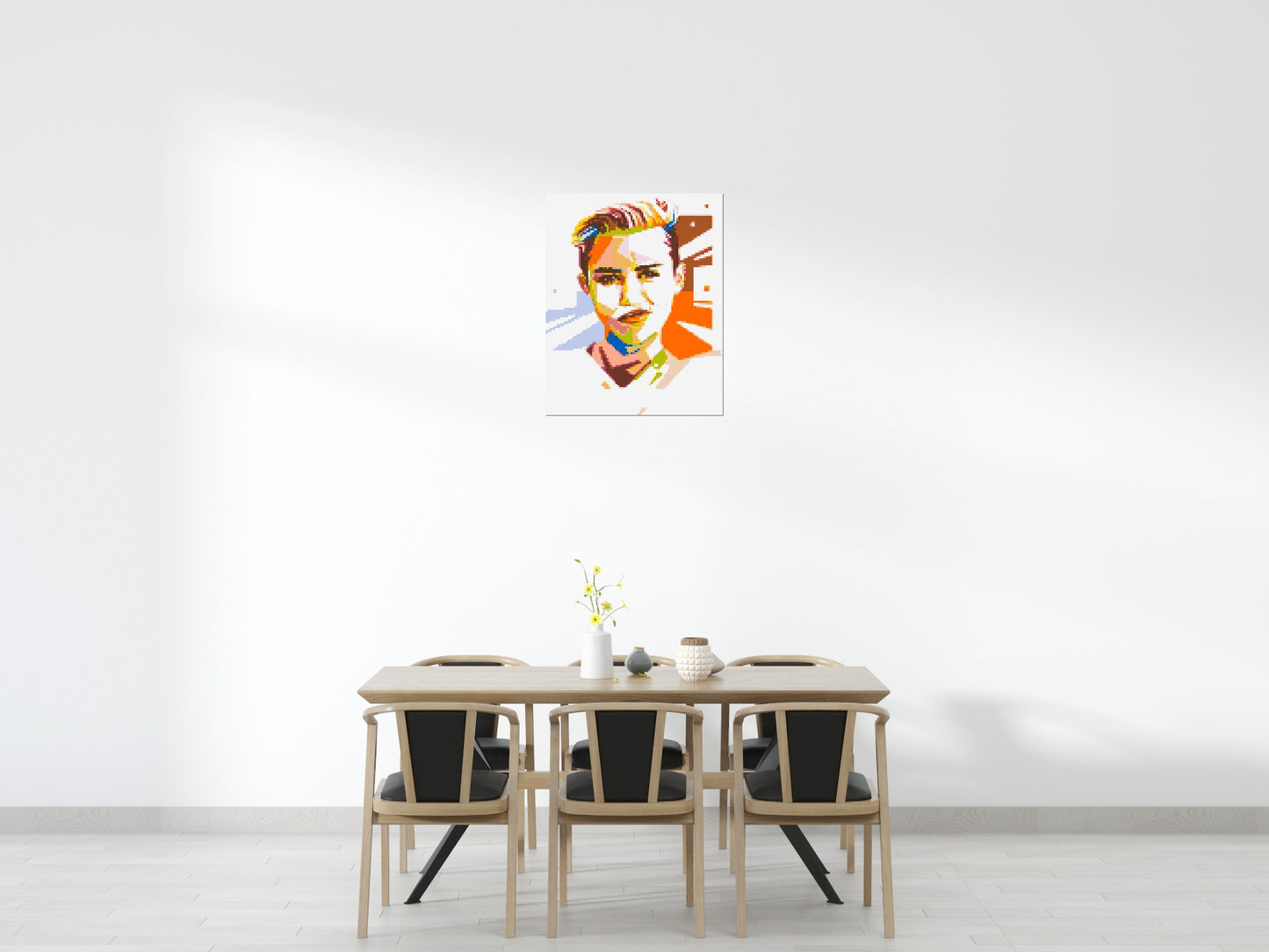 Miley Cyrus - Brick Art Mosaic Kit 4x5 large