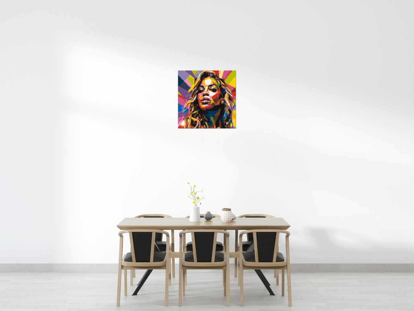 Beyoncé - Brick Art Mosaic Kit 4x4 large