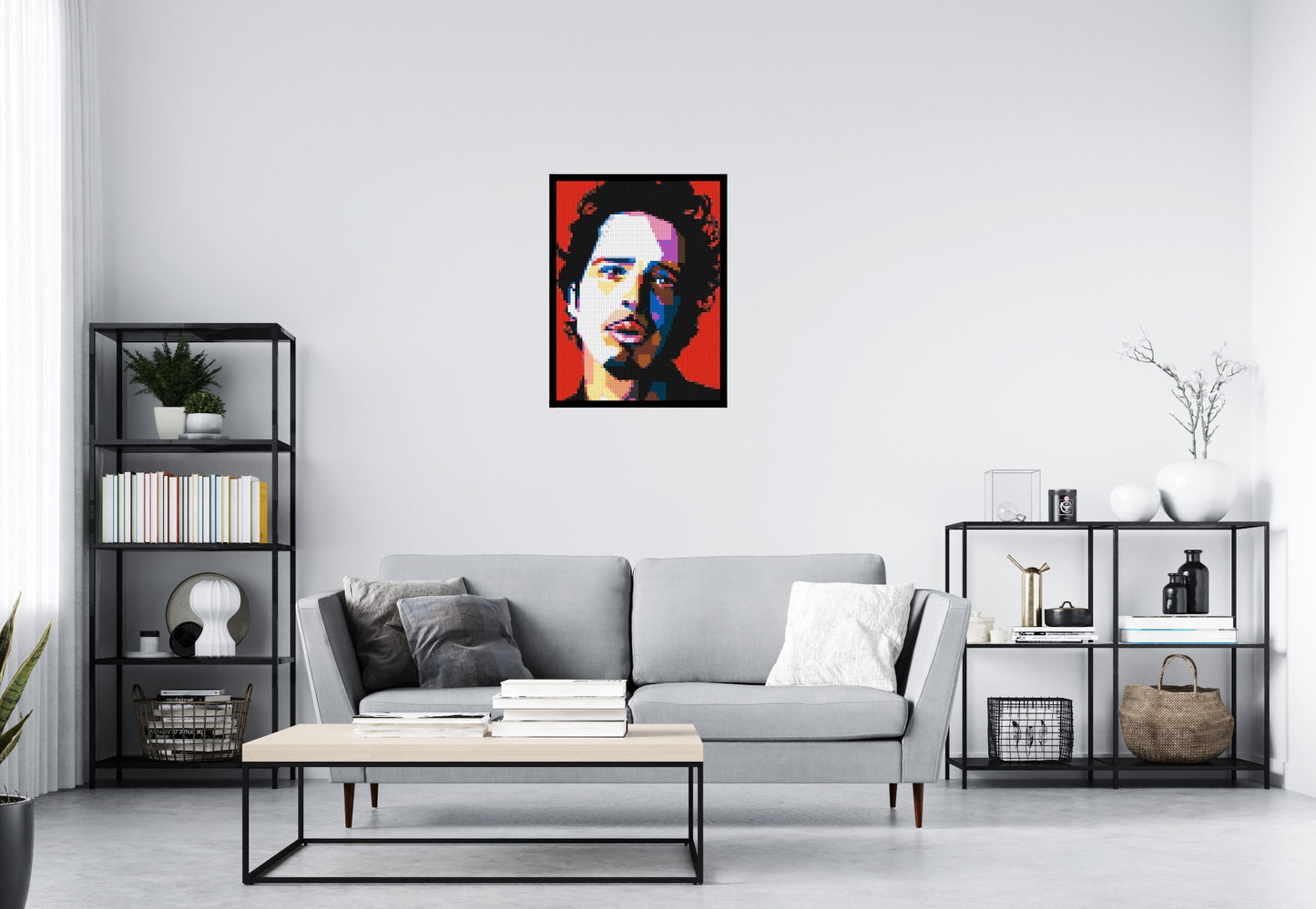 Chris Cornell - Brick Art Mosaic Kit 3x4 large