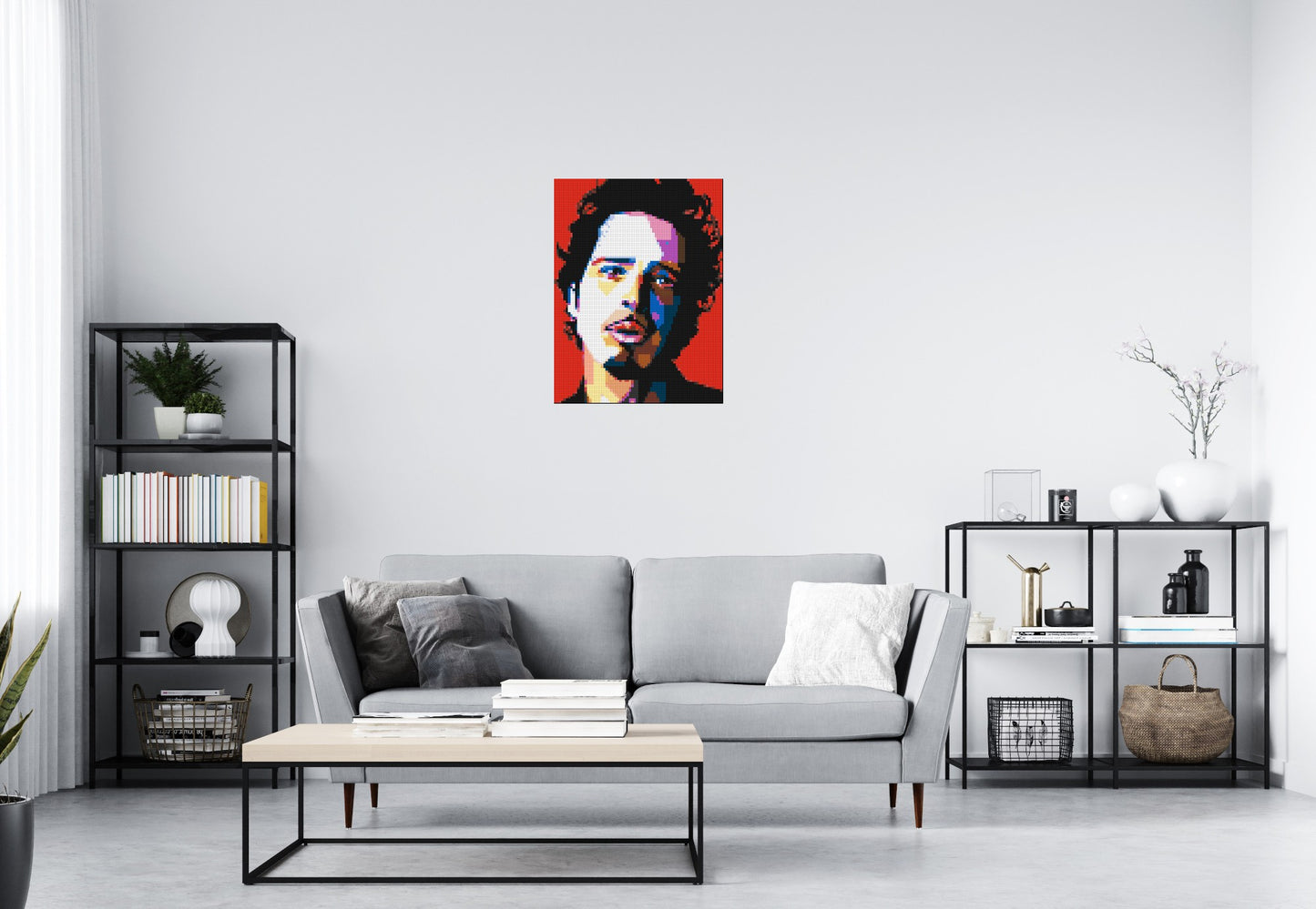 Chris Cornell - Brick Art Mosaic Kit 3x4 large