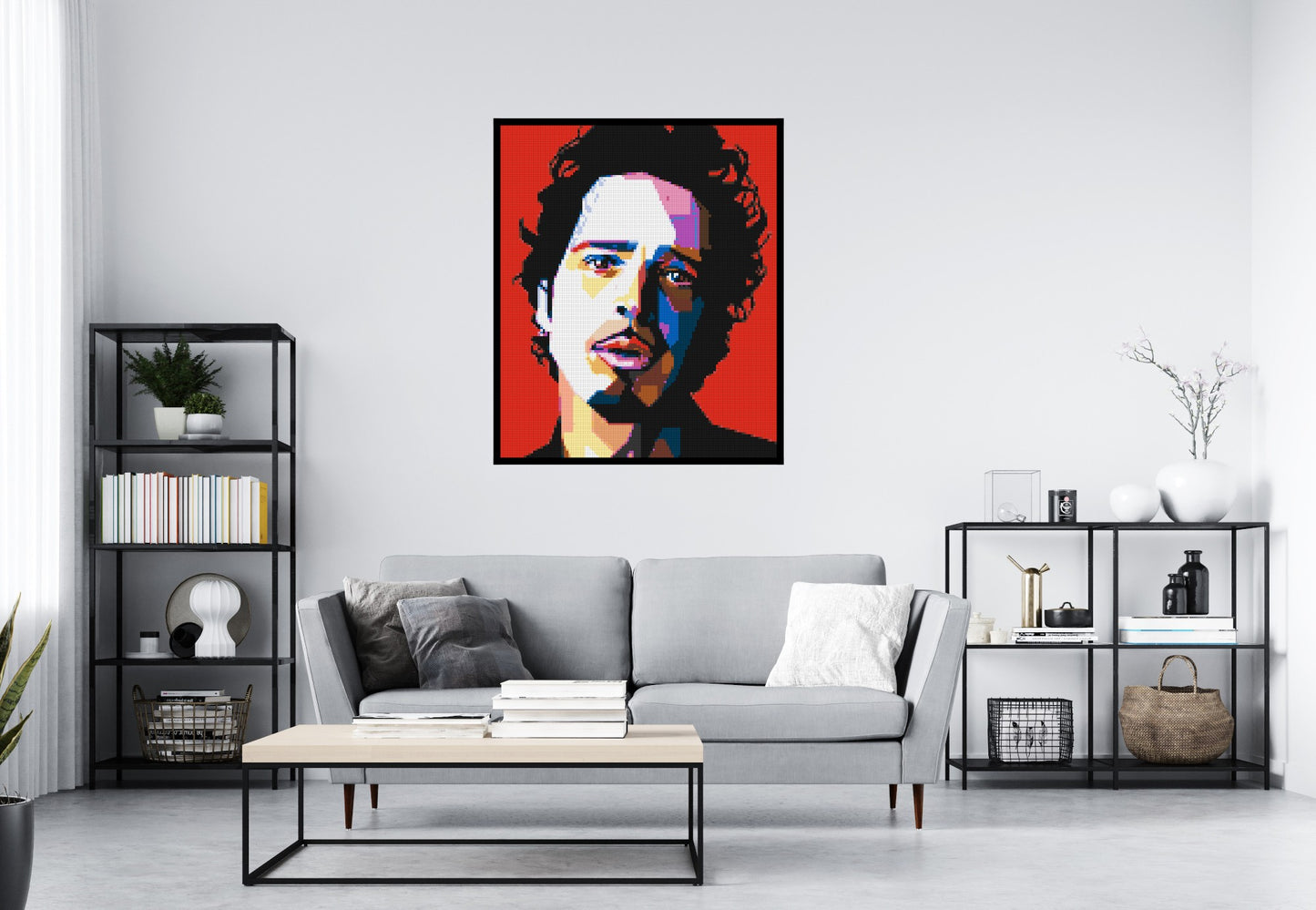 Chris Cornell - Brick Art Mosaic Kit 5x6 large