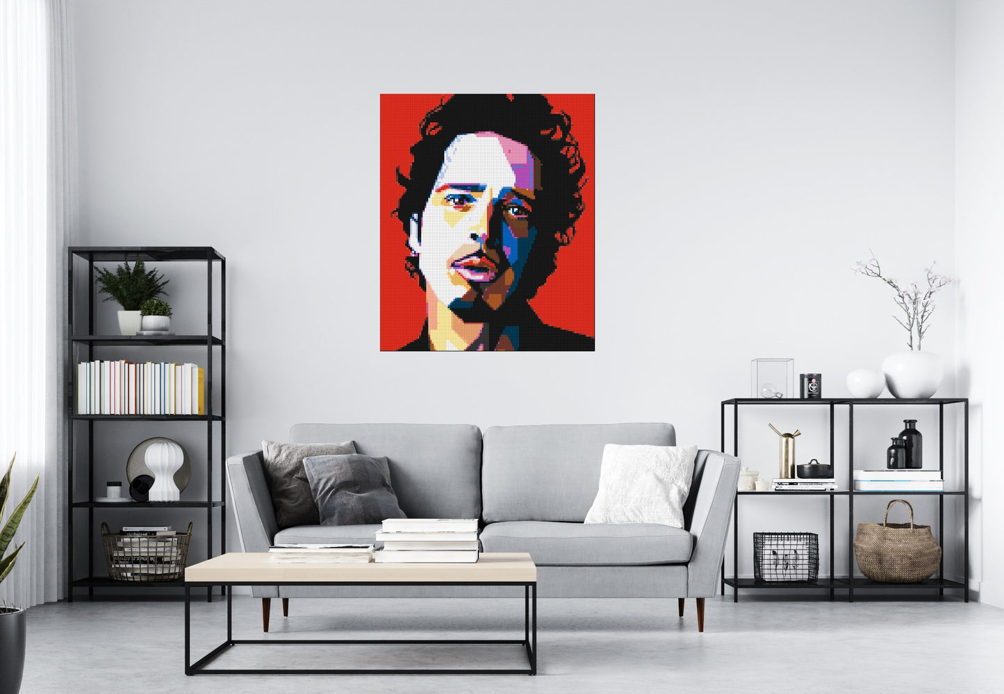 Chris Cornell - Brick Art Mosaic Kit 5x6 large