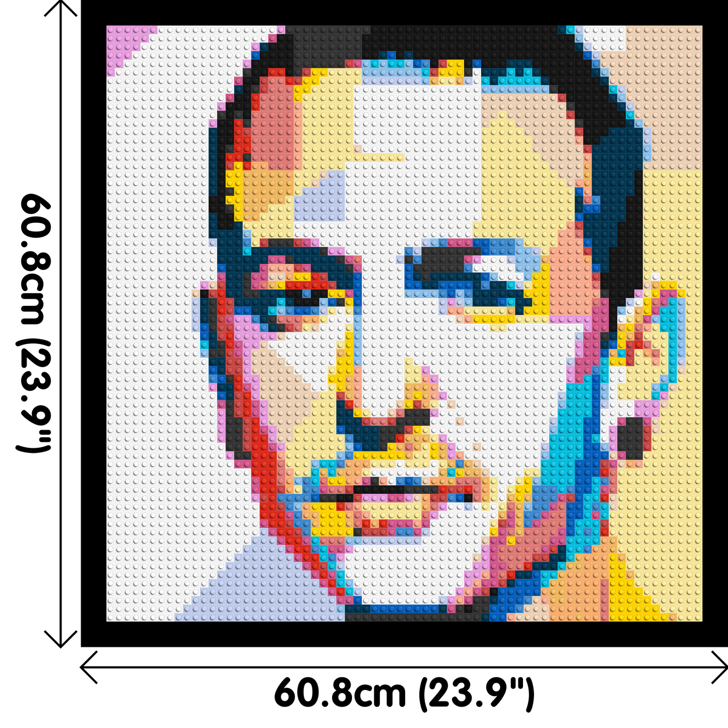 Chester Benington - Brick Art Mosaic Kit 3x3 large