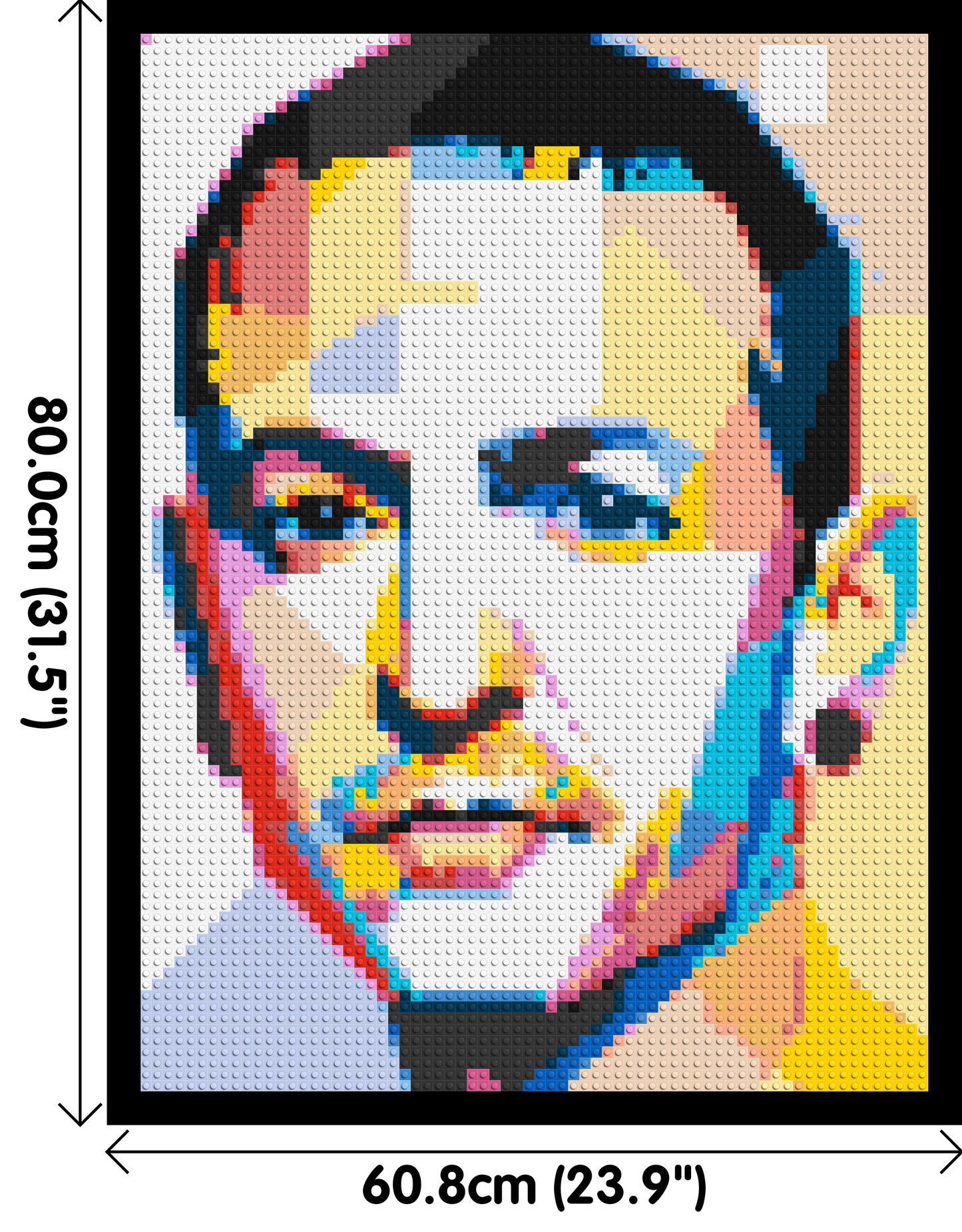 Chester Benington - Brick Art Mosaic Kit 3x4 large