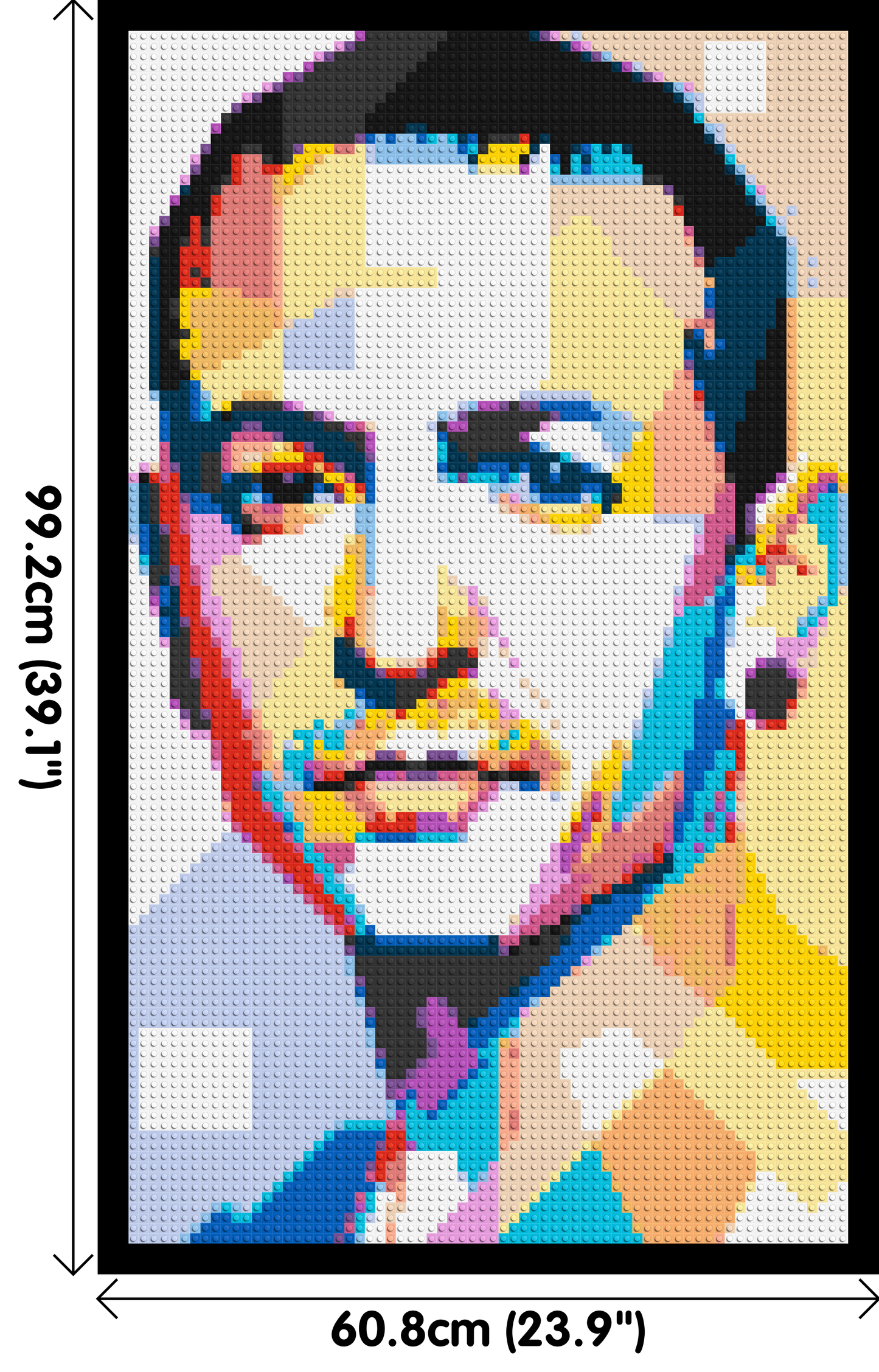 Chester Benington - Brick Art Mosaic Kit 3x5 large
