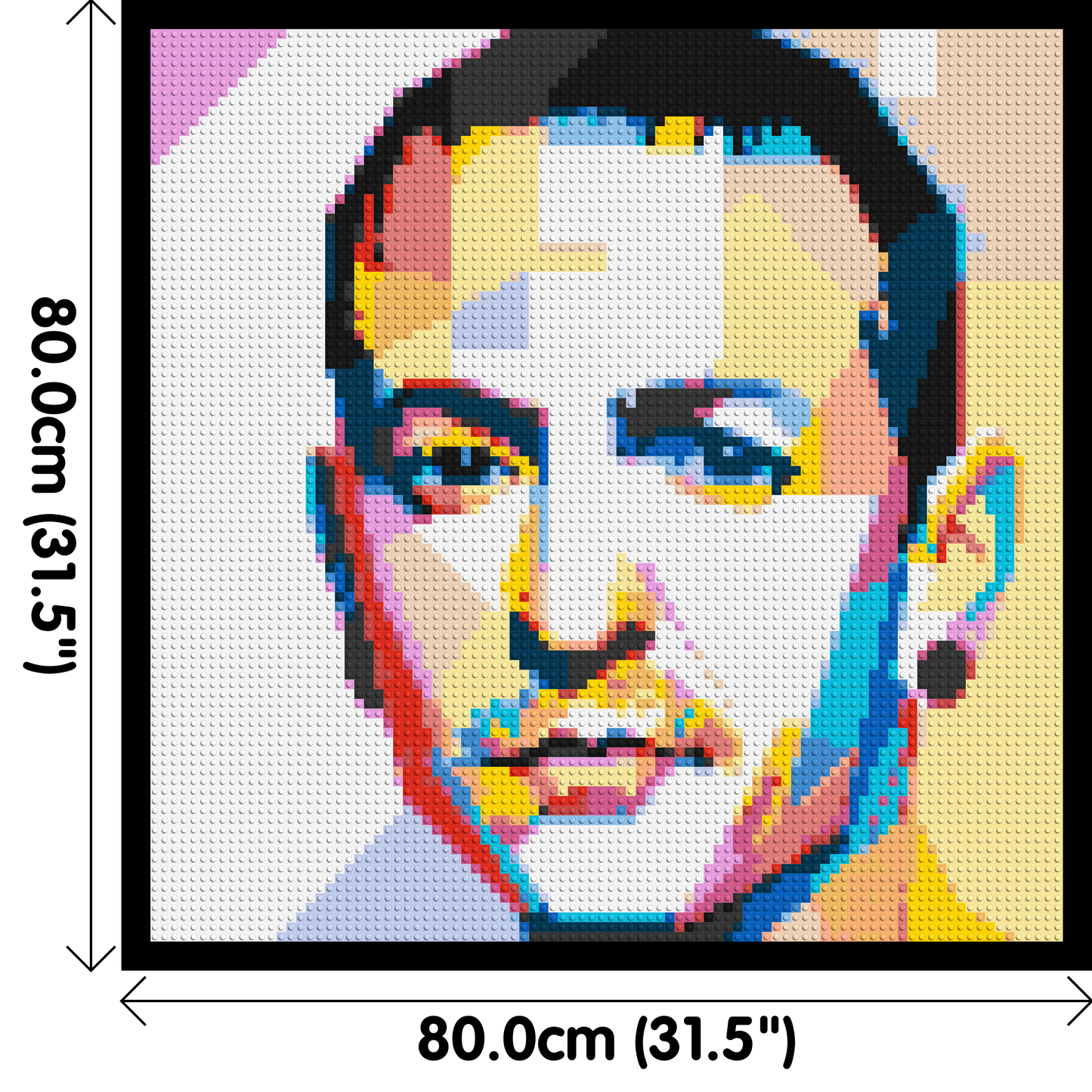 Chester Benington - Brick Art Mosaic Kit 4x4 large