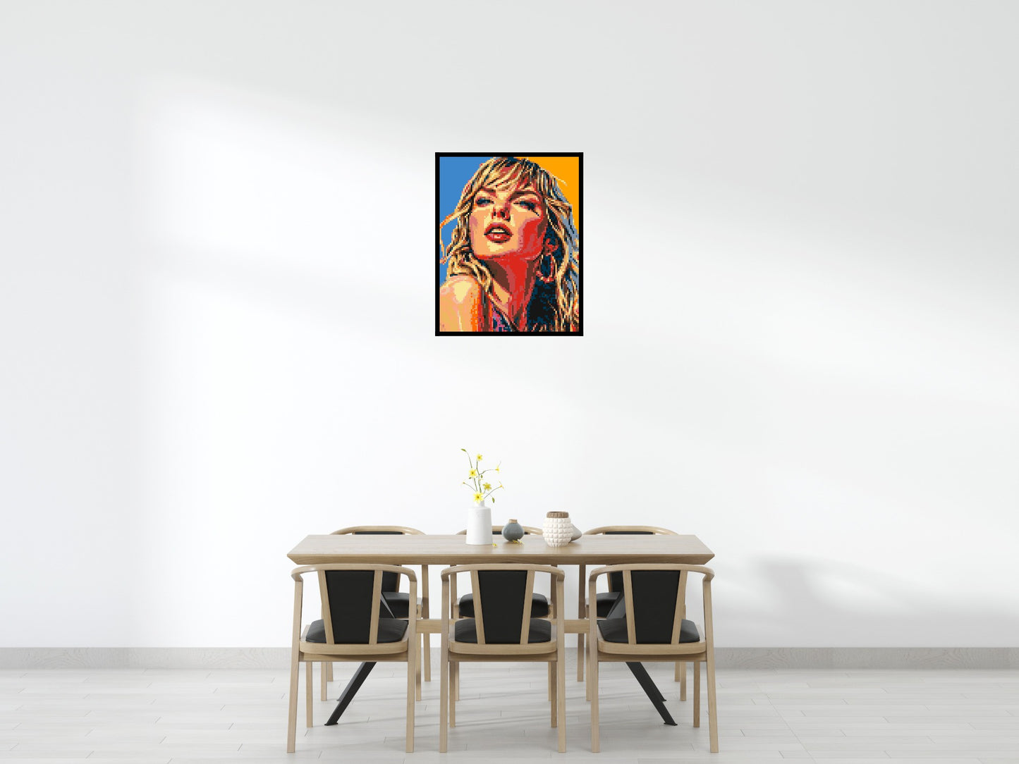 Taylor Swift Colourful - Brick Art Mosaic Kit 4x5 large