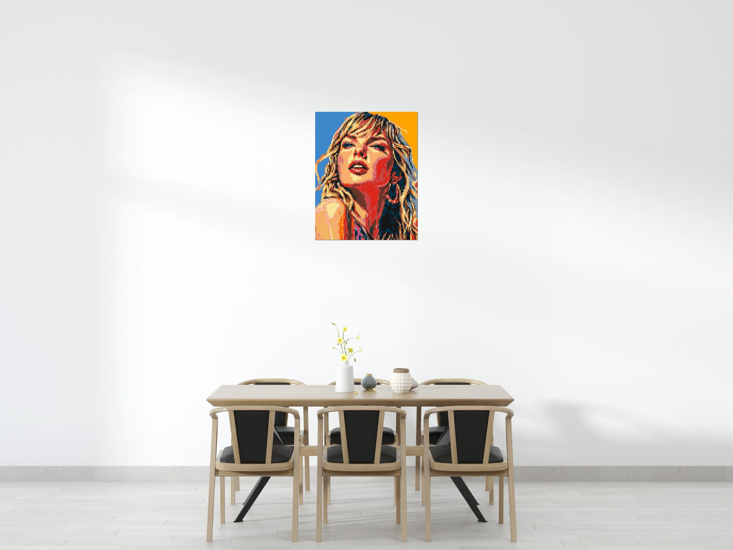 Taylor Swift Colourful - Brick Art Mosaic Kit 4x5 large