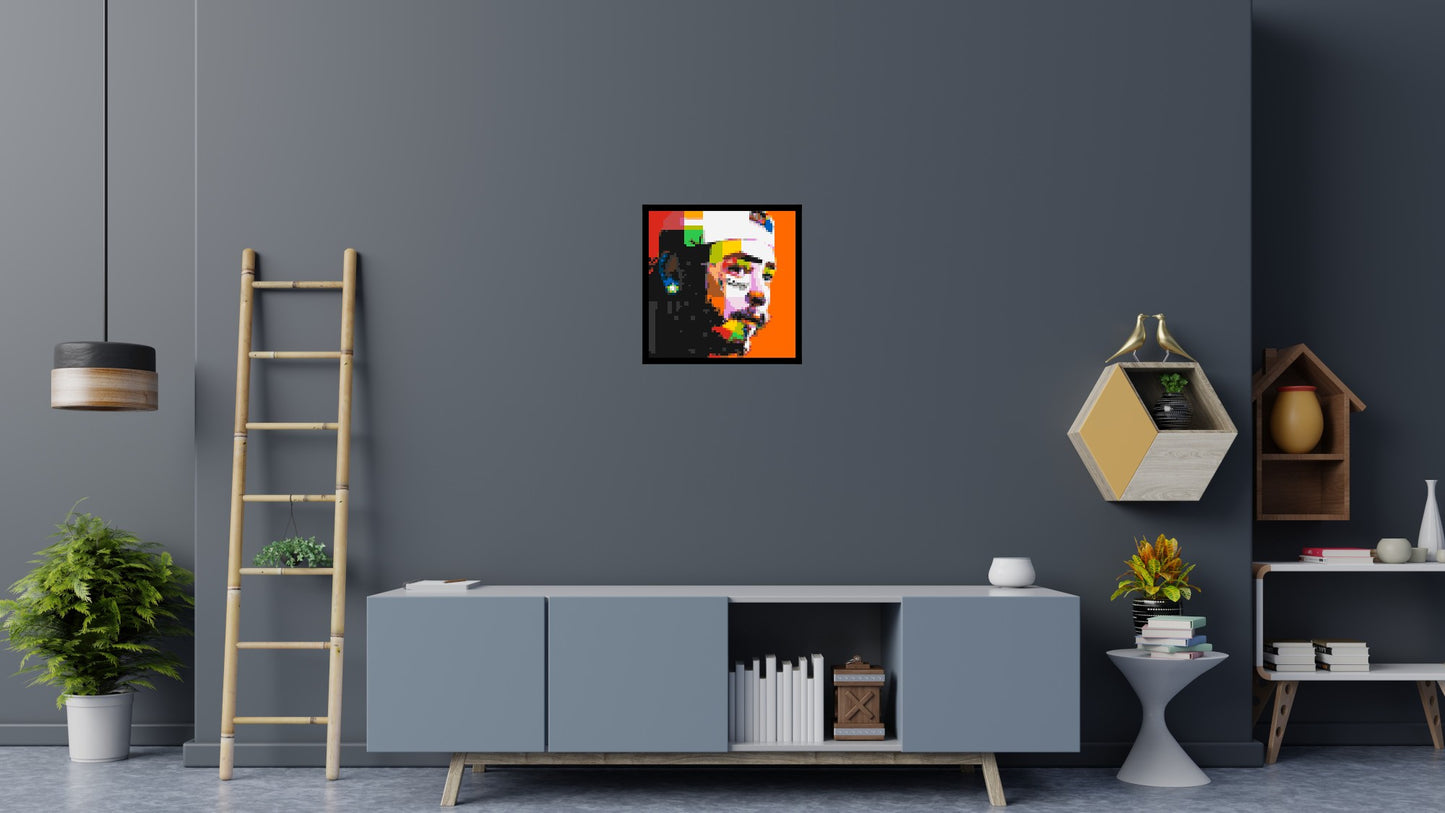 Post Malone - Brick Art Mosaic Kit 3x3 large