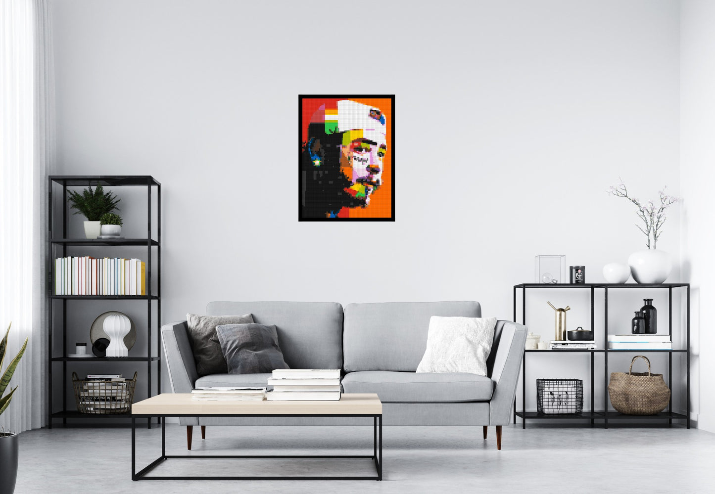 Post Malone - Brick Art Mosaic Kit 3x4 large