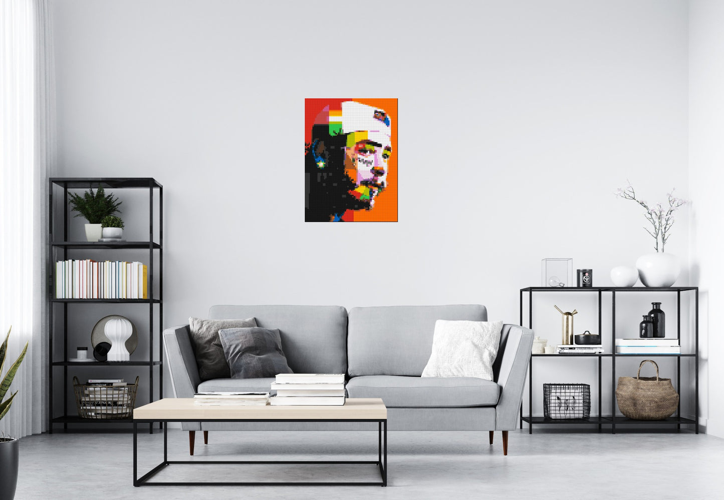 Post Malone - Brick Art Mosaic Kit 3x4 large