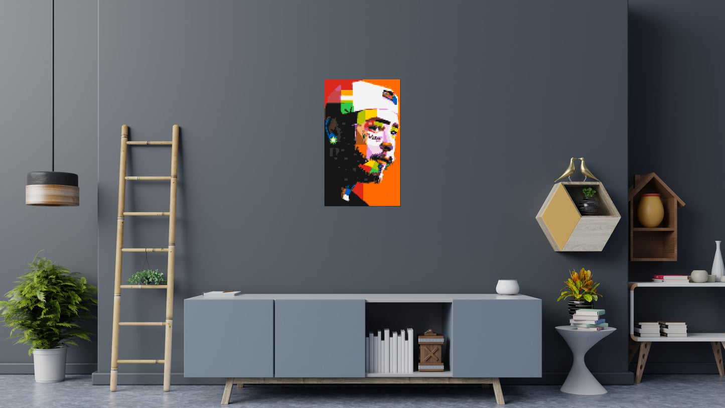 Post Malone - Brick Art Mosaic Kit 3x5 large