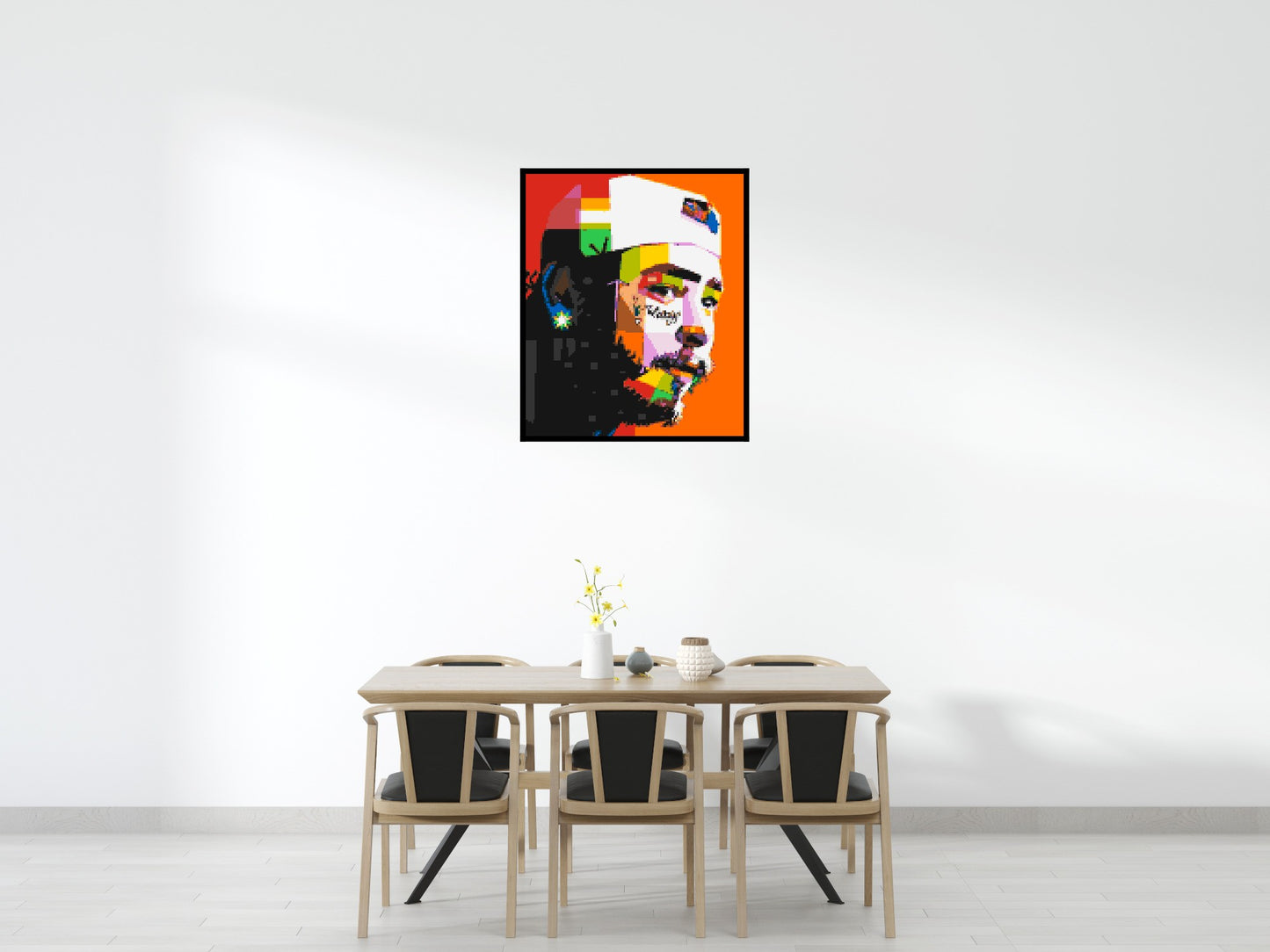 Post Malone - Brick Art Mosaic Kit 5x6 large