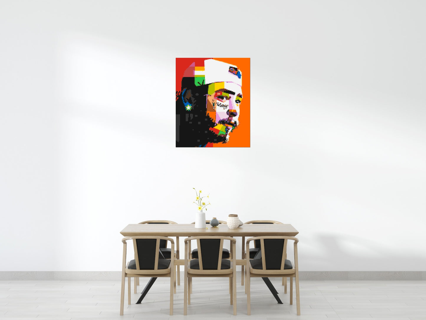 Post Malone - Brick Art Mosaic Kit 5x6 large