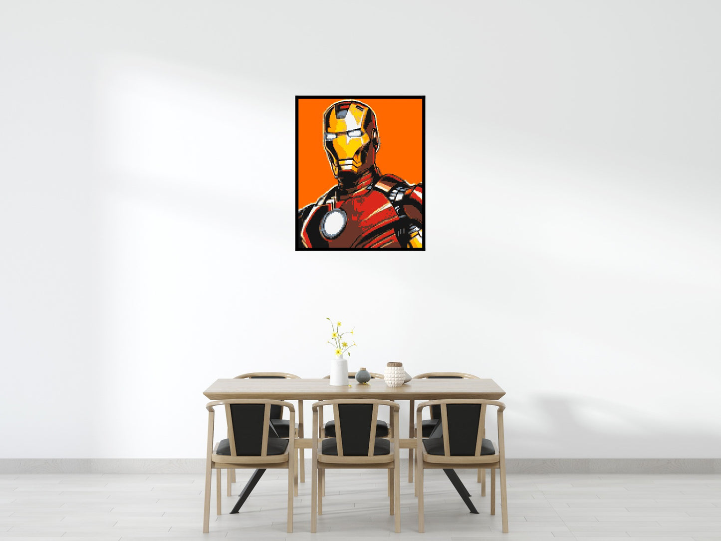 Iron Man - Brick Art Mosaic Kit 5x6 large