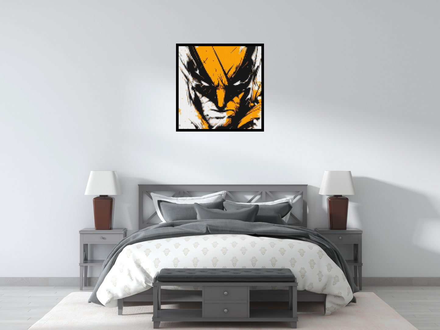 Wolverine - Brick Art Mosaic Kit 4x4 large