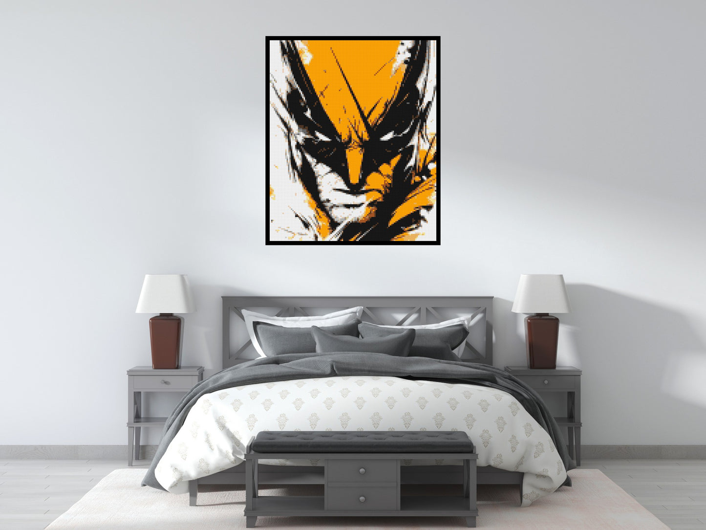 Wolverine - Brick Art Mosaic Kit 5x6 large
