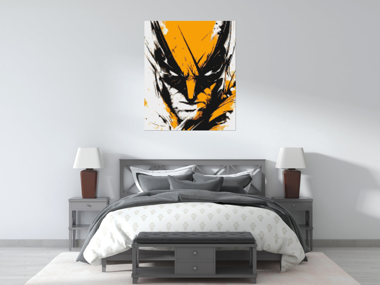 Wolverine - Brick Art Mosaic Kit 5x6 large