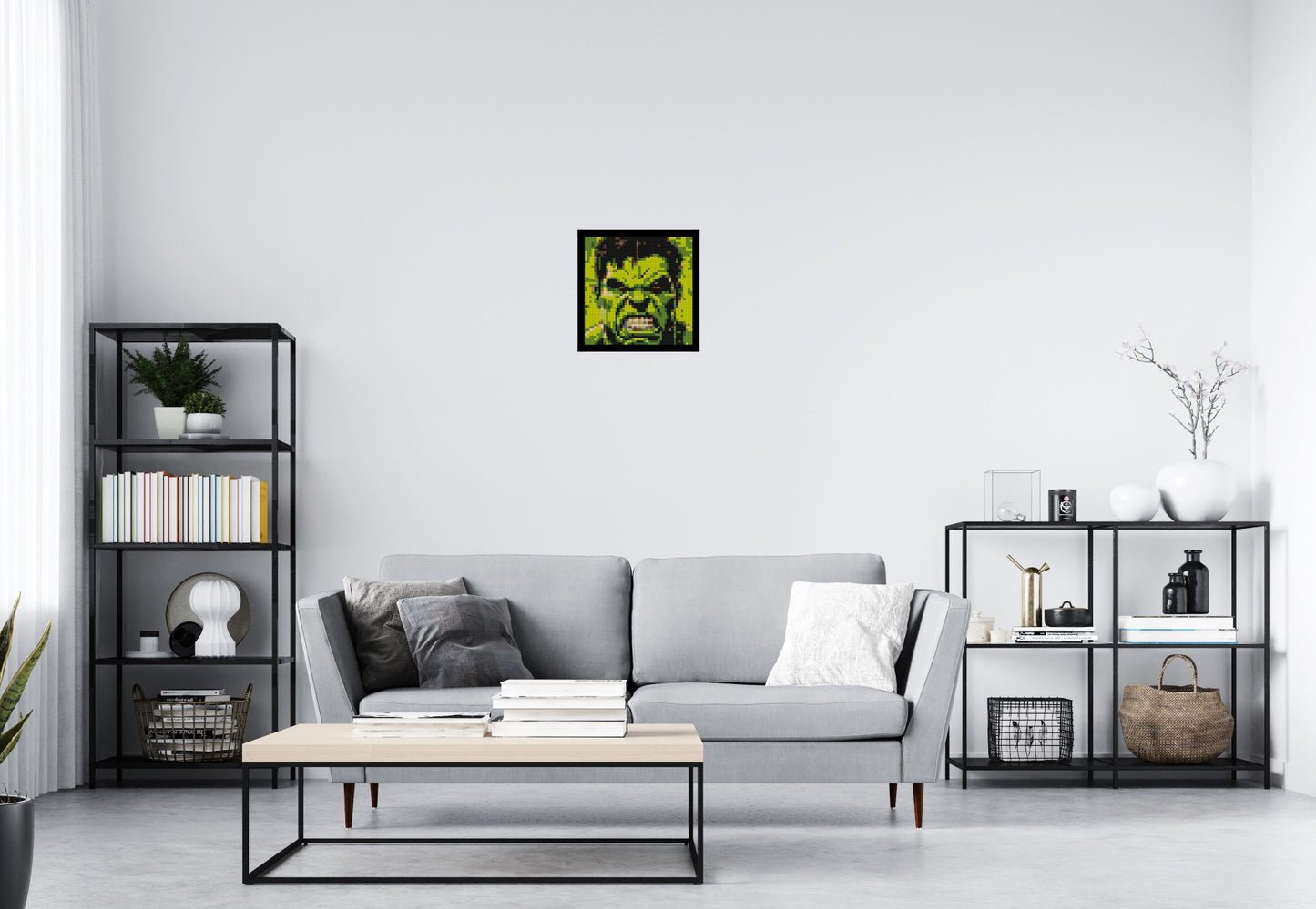 The Hulk - Brick Art Mosaic Kit 2x2 large