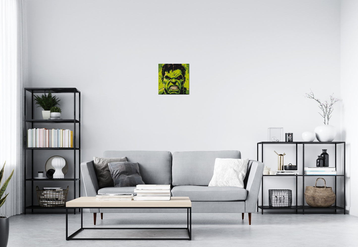 The Hulk - Brick Art Mosaic Kit 2x2 large